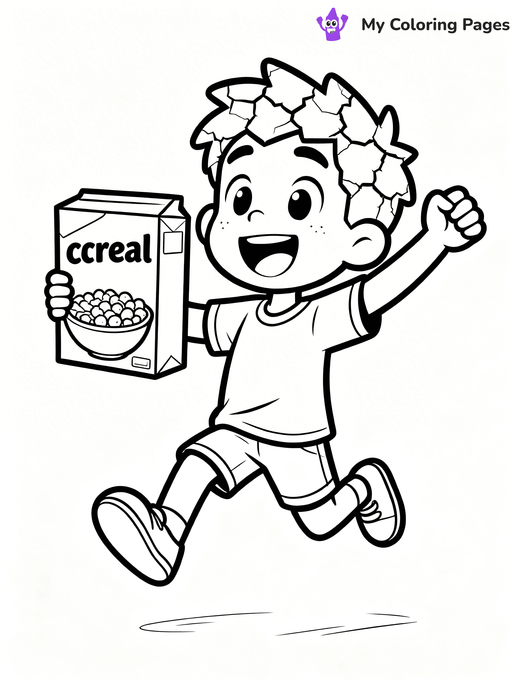 Cereal Coloring Pages - 85