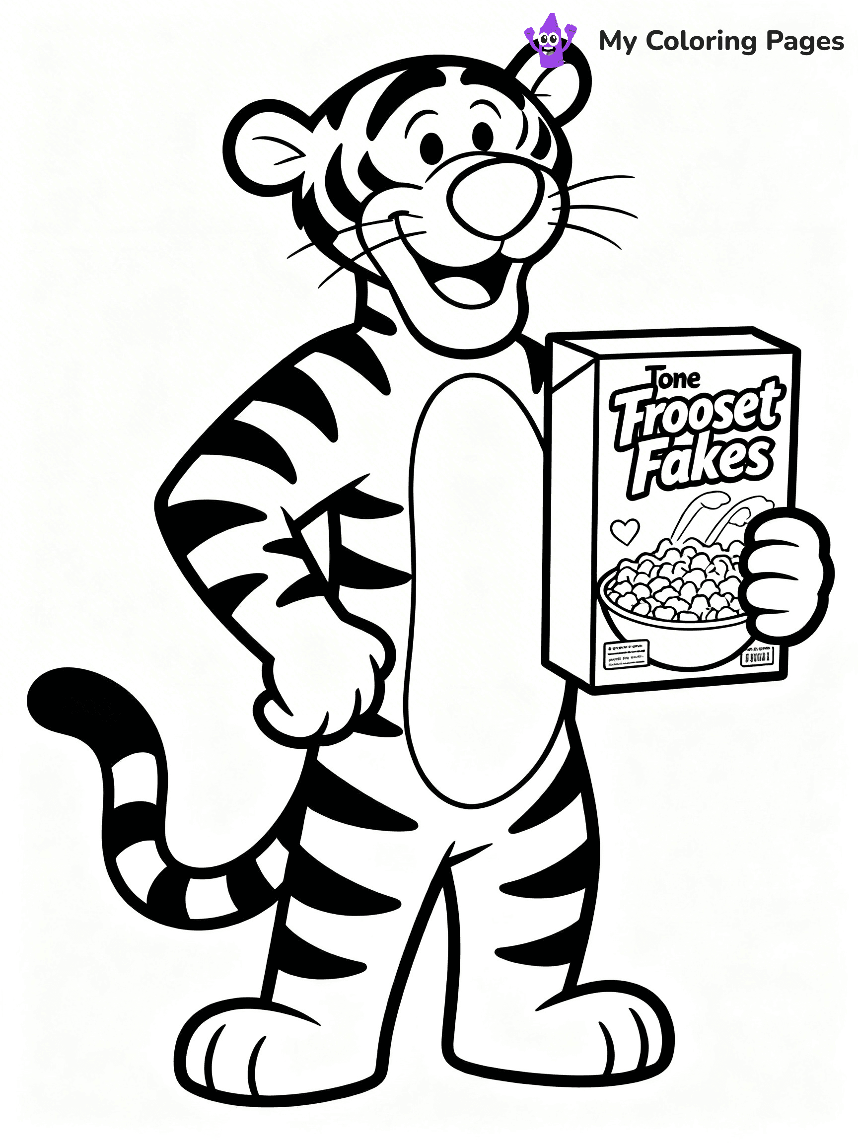 Cereal Coloring Pages - 77