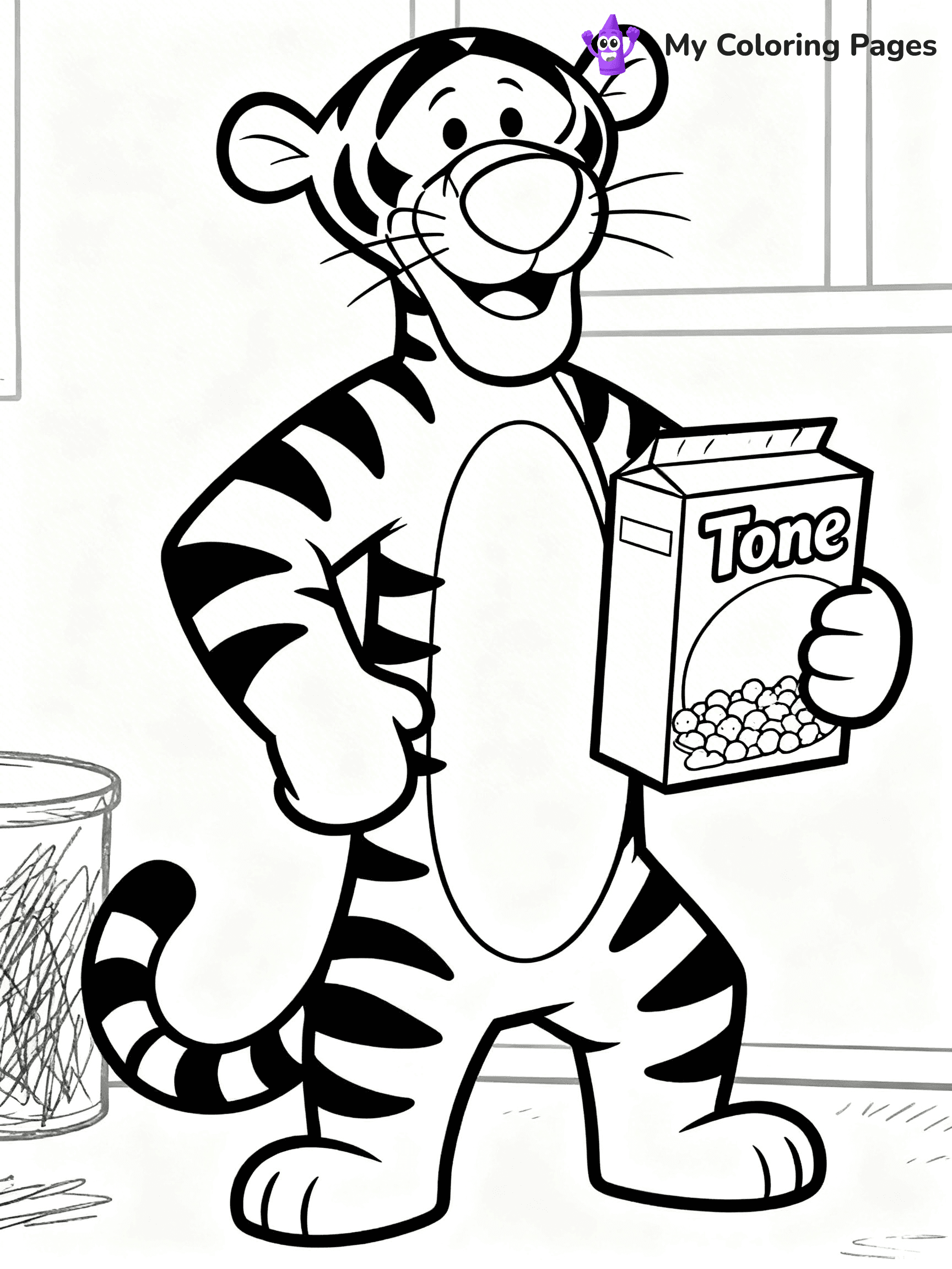 Cereal Coloring Pages - 73