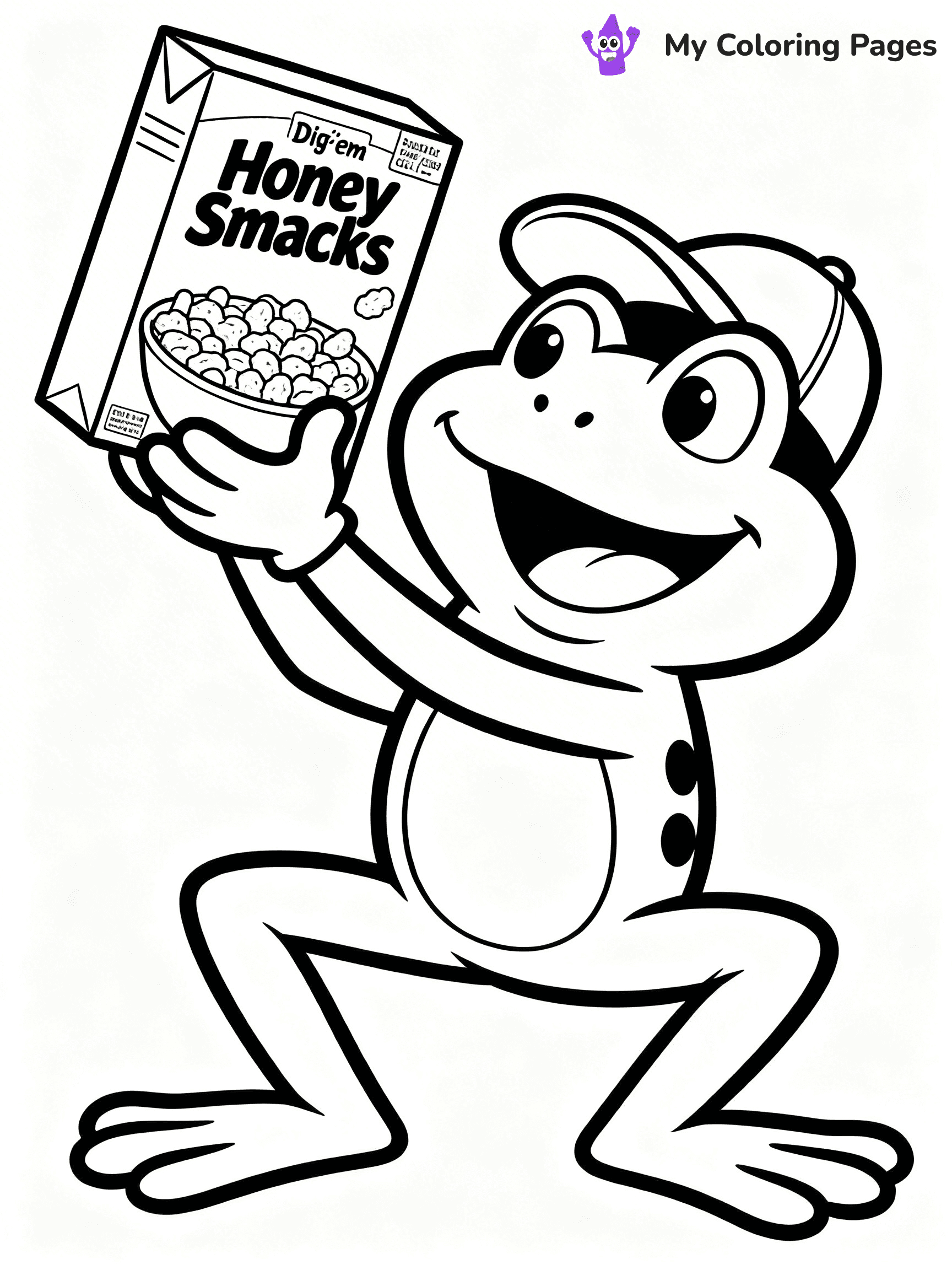 Cereal Coloring Pages - 34