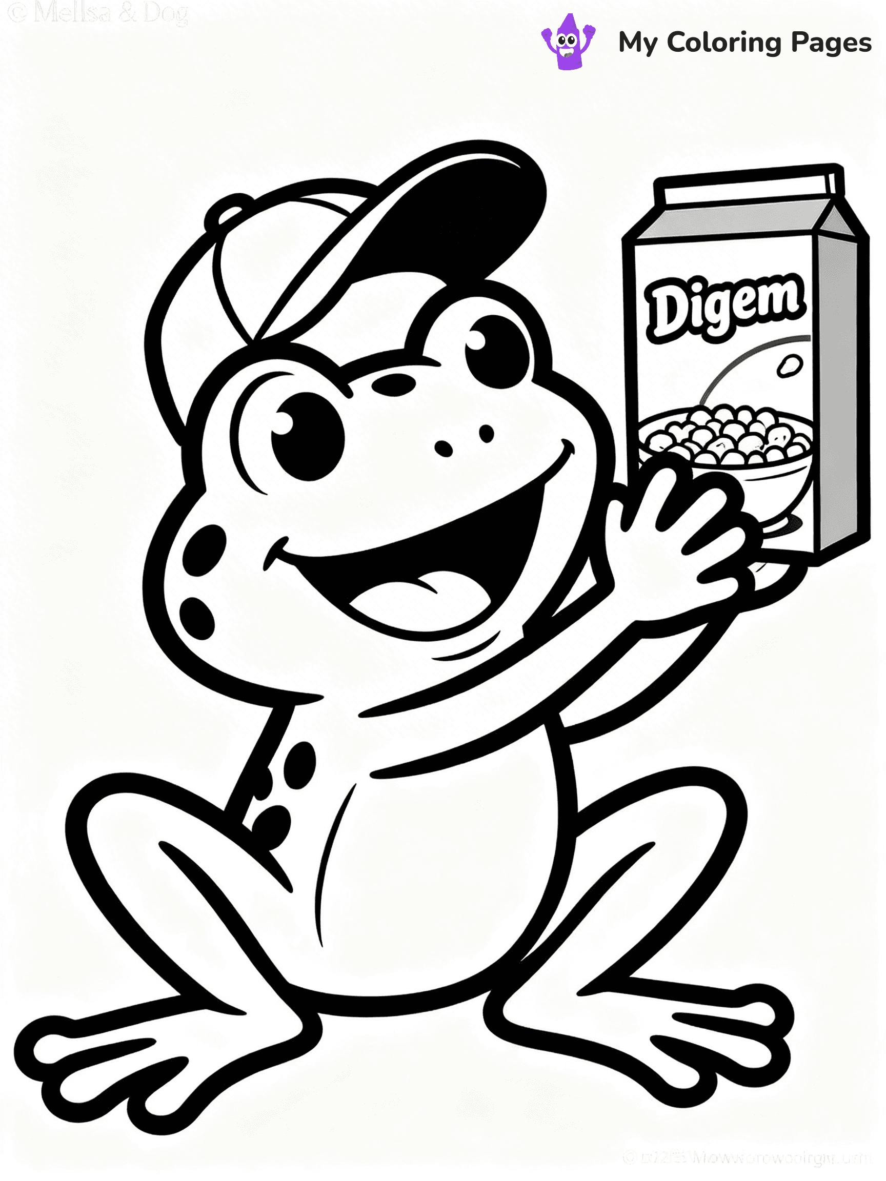 Cereal Coloring Pages - 33