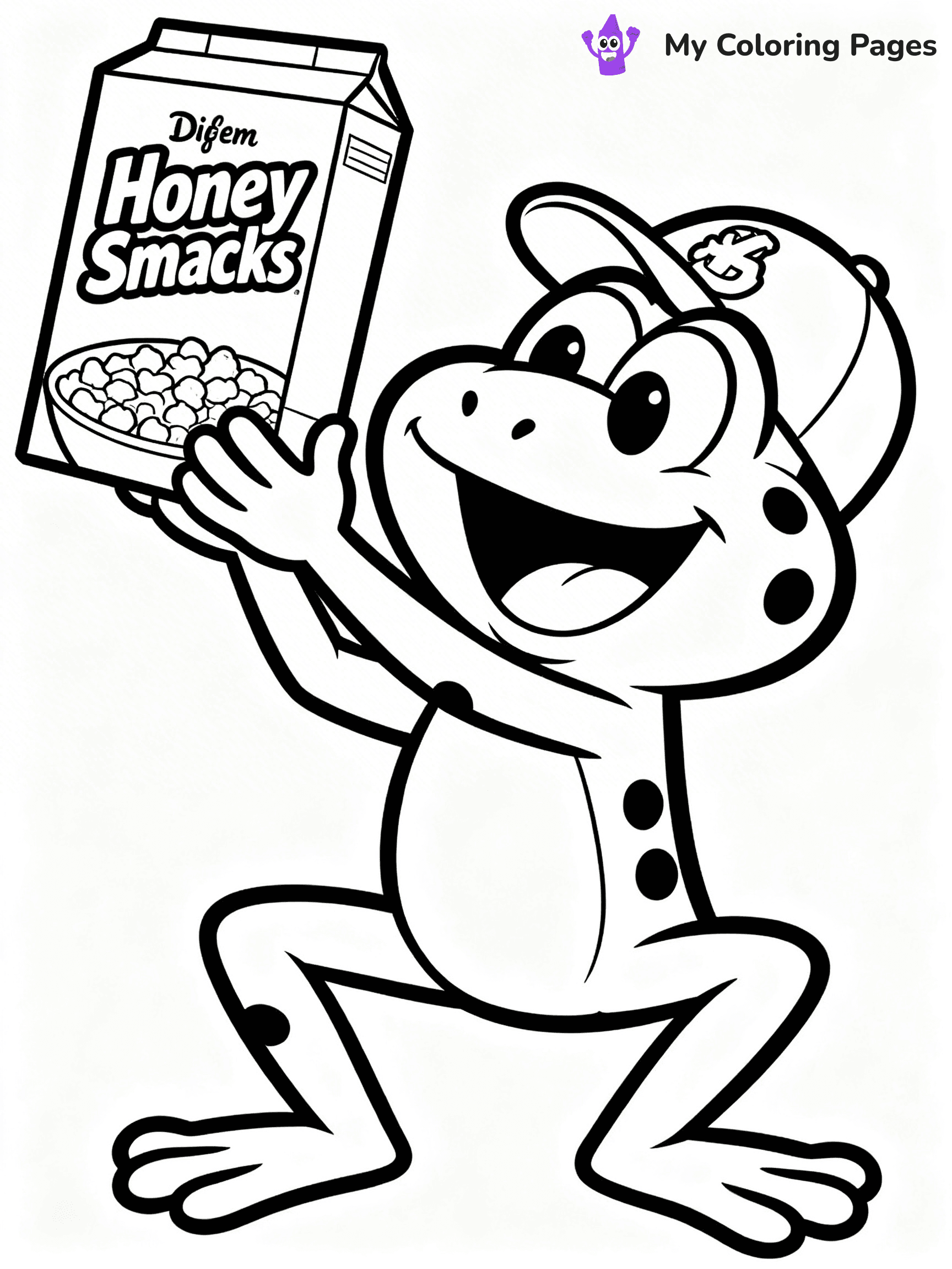 Cereal Coloring Pages - 31