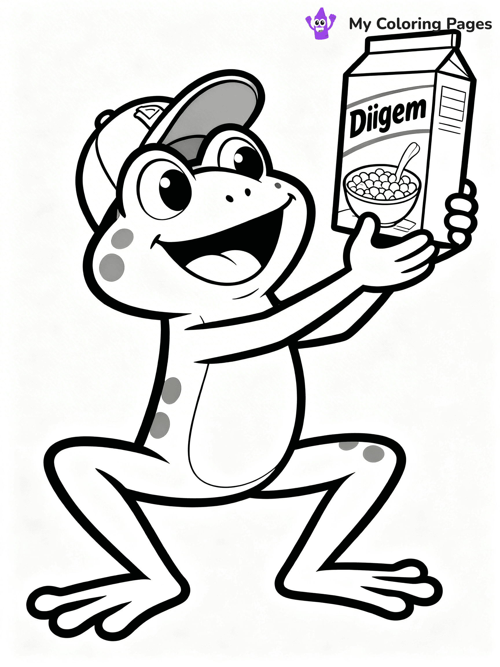 Cereal Coloring Pages - 30