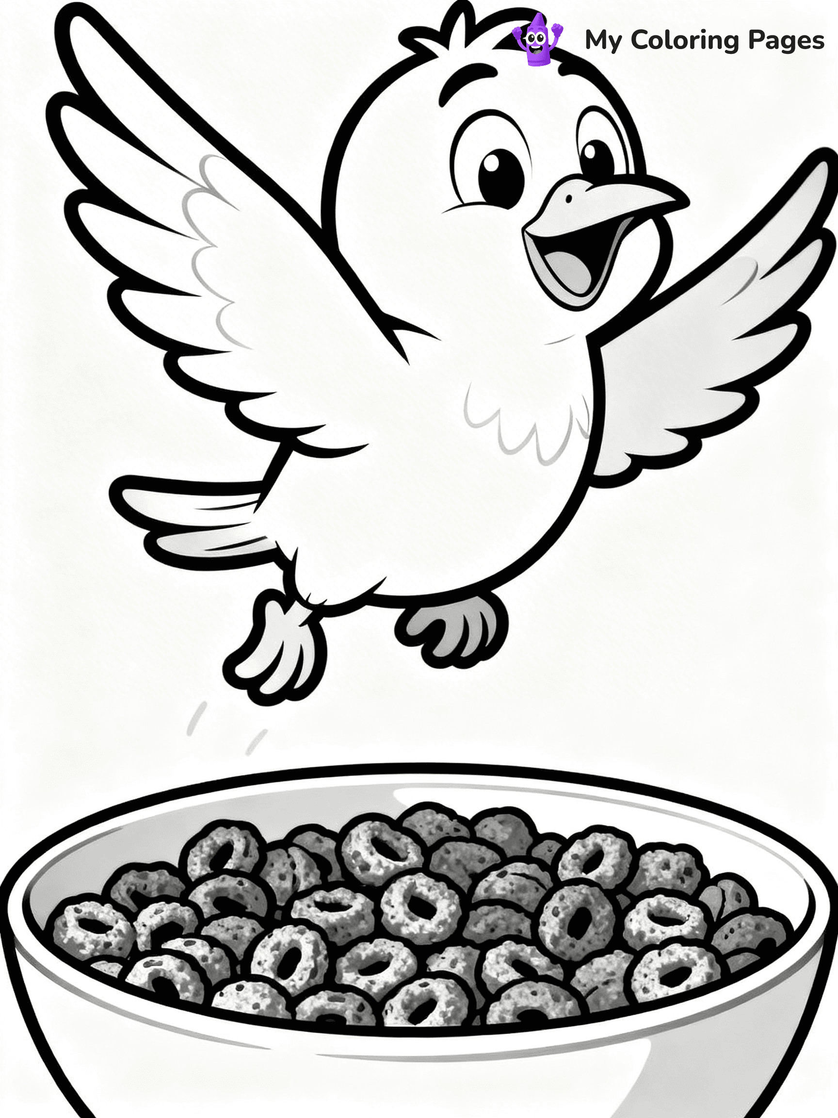 Cereal Coloring Pages - 28