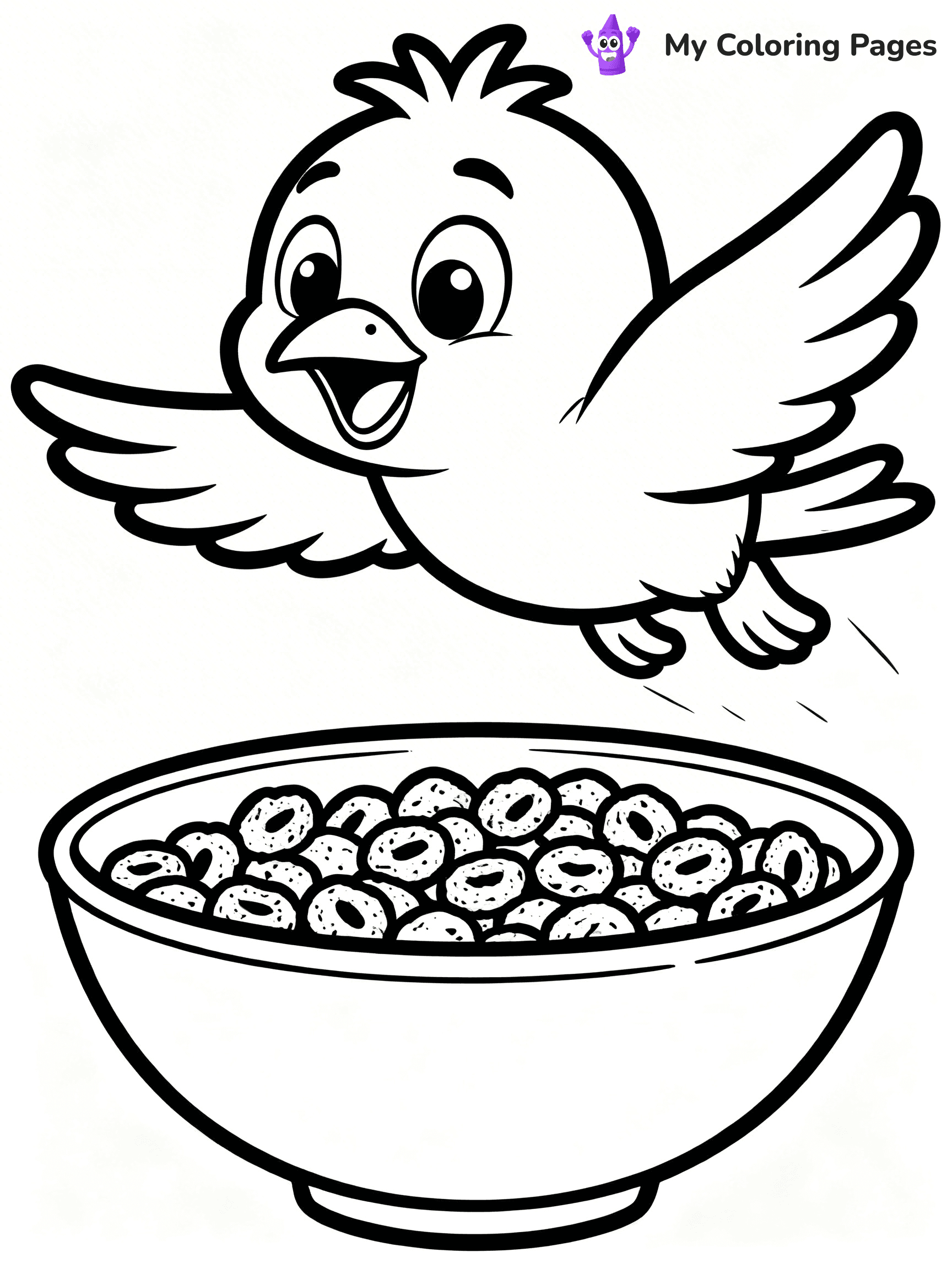 Cereal Coloring Pages - 27