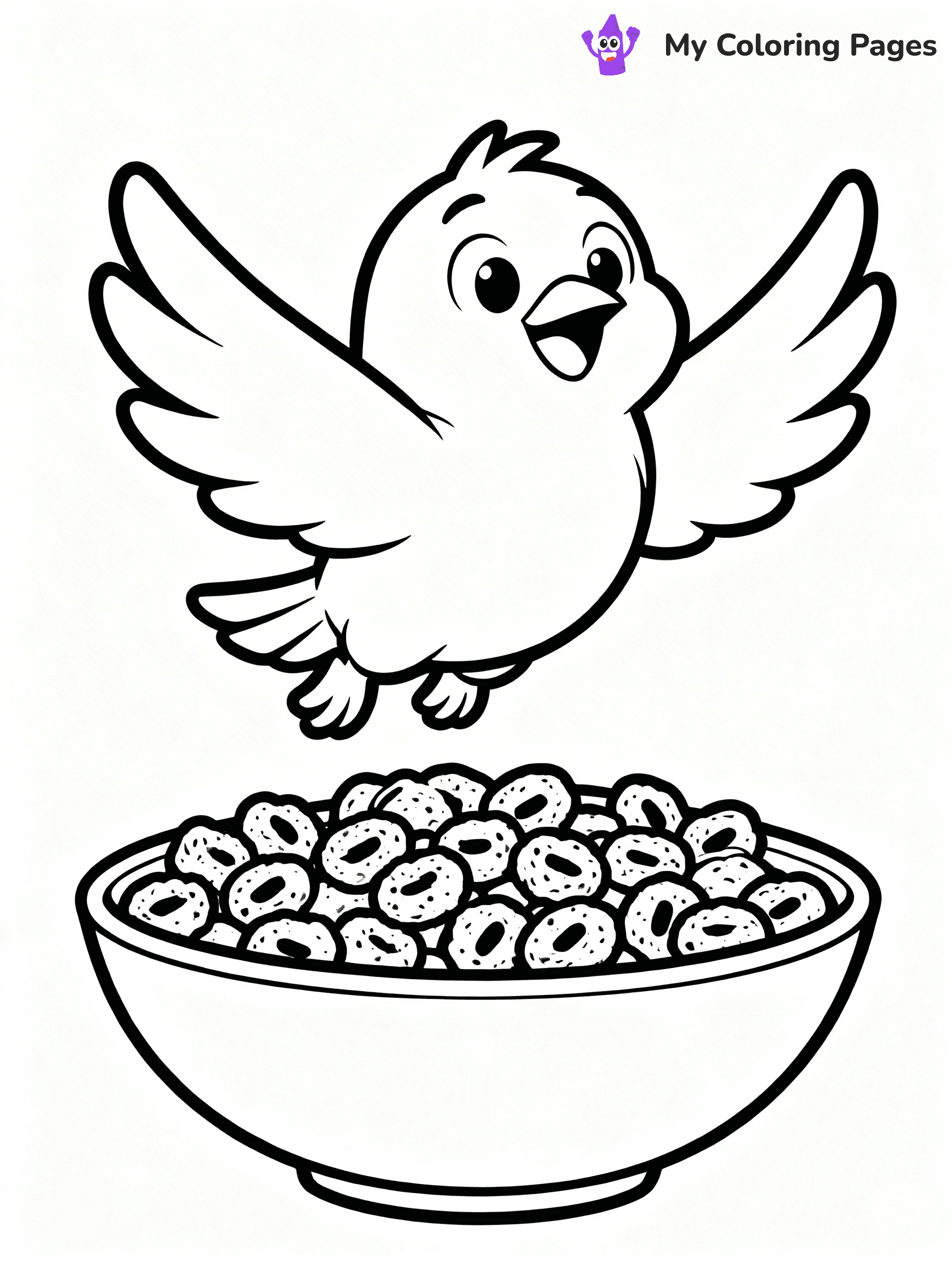 Cereal Coloring Pages - 26