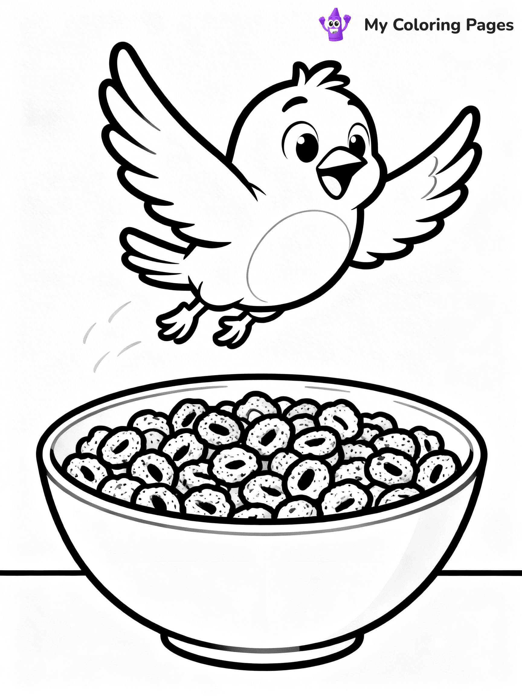 Cereal Coloring Pages - 25