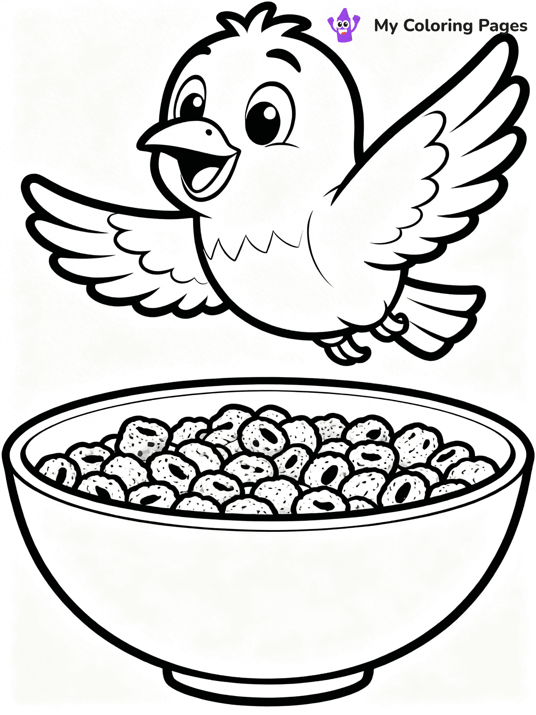Cereal Coloring Pages - 24