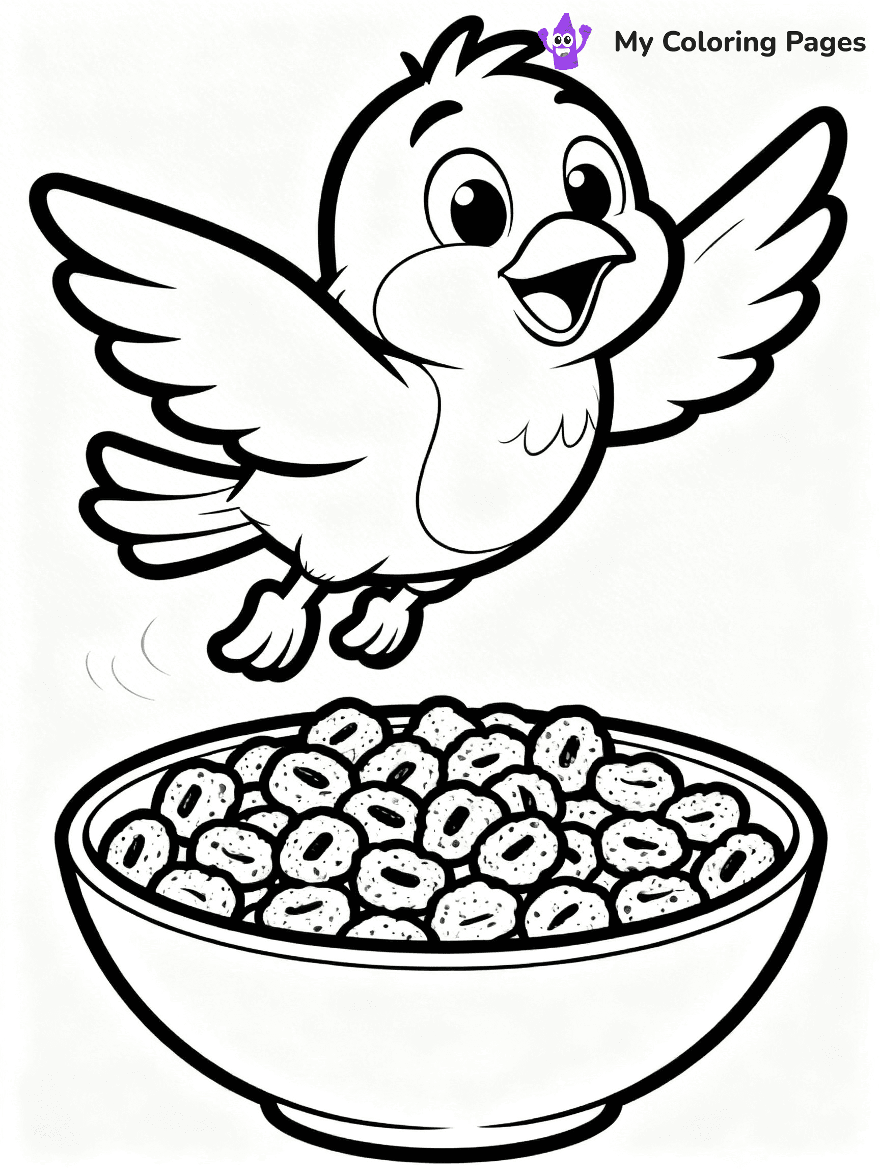 Cereal Coloring Pages - 22