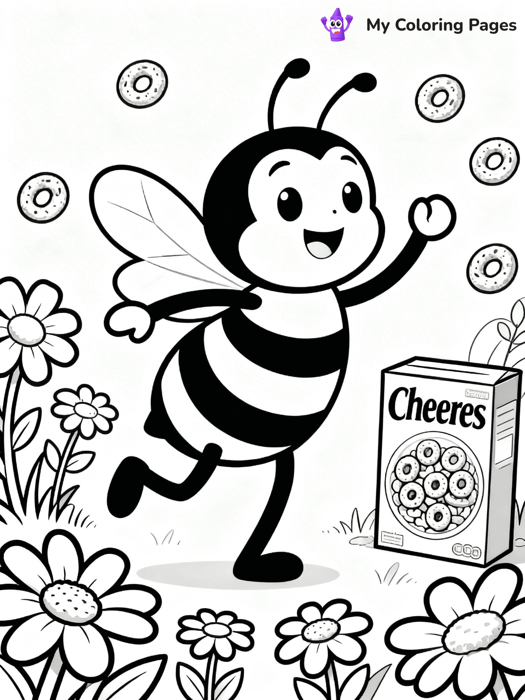 Cereal Coloring Pages - 7