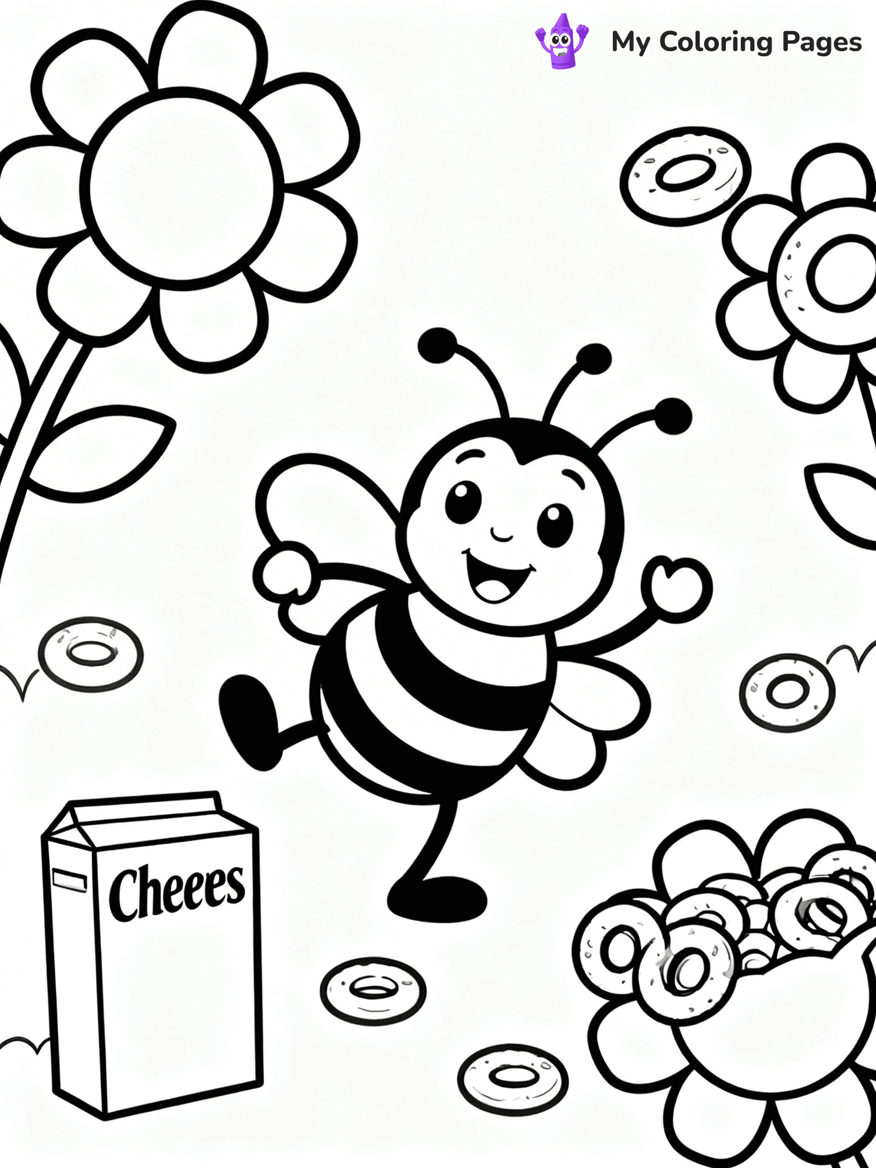 Cereal Coloring Pages - 5