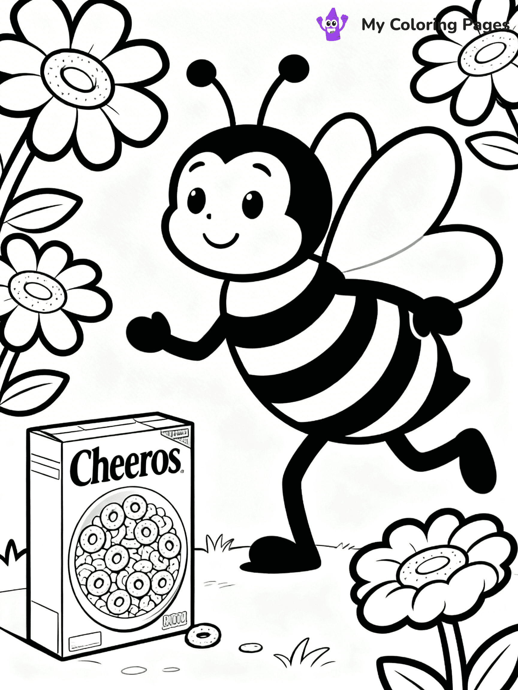 Cereal Coloring Pages - 4