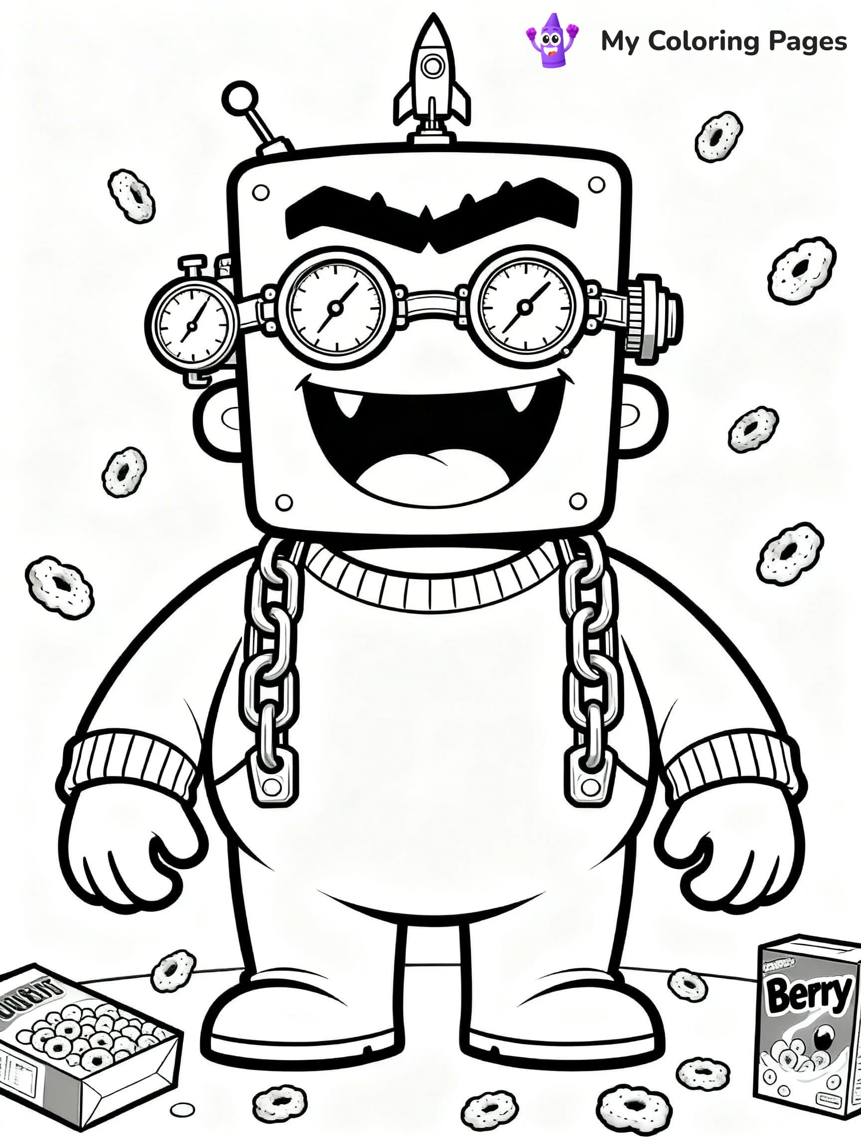Cereal Coloring Pages - 18