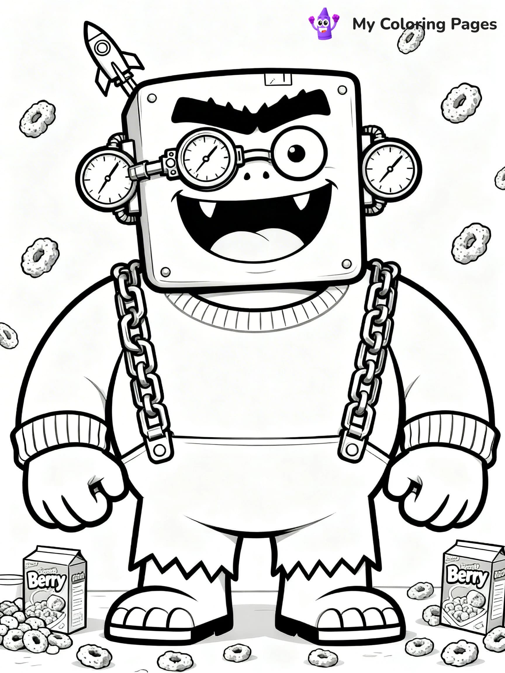 Cereal Coloring Pages - 14