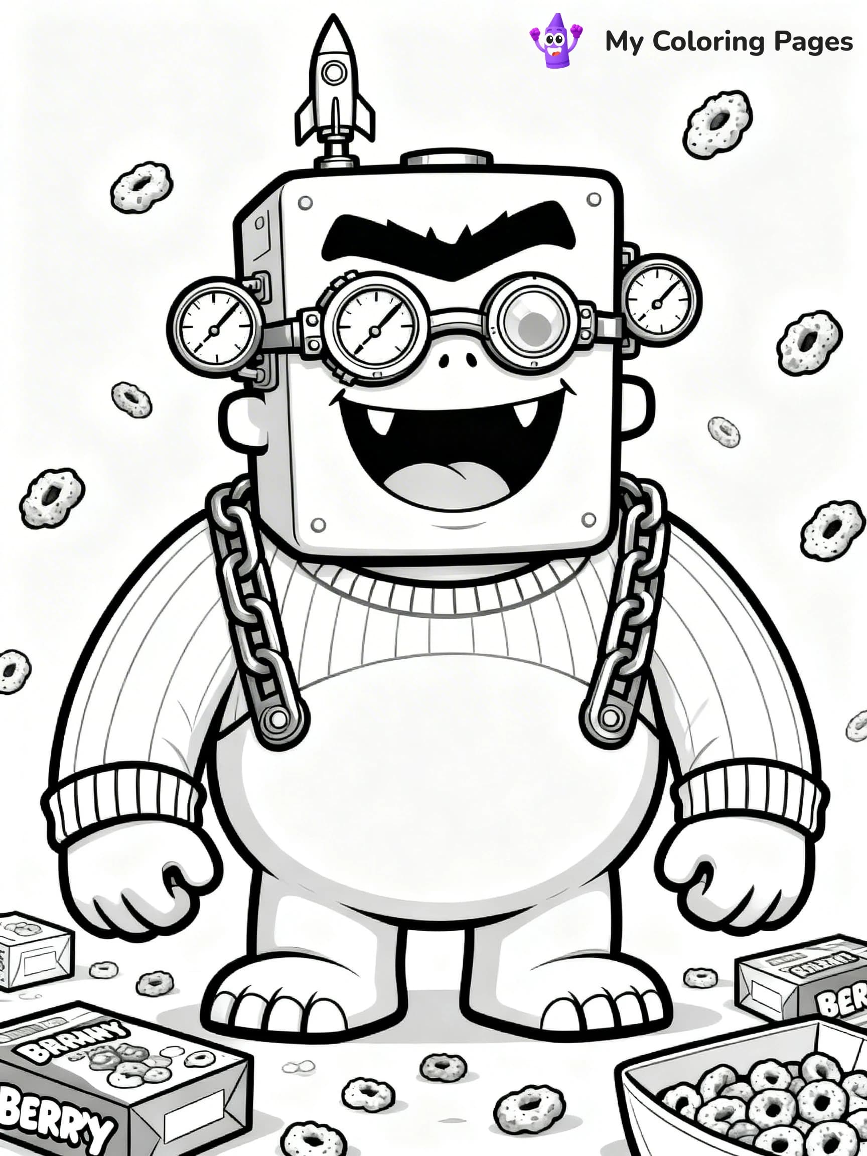 Cereal Coloring Pages - 13