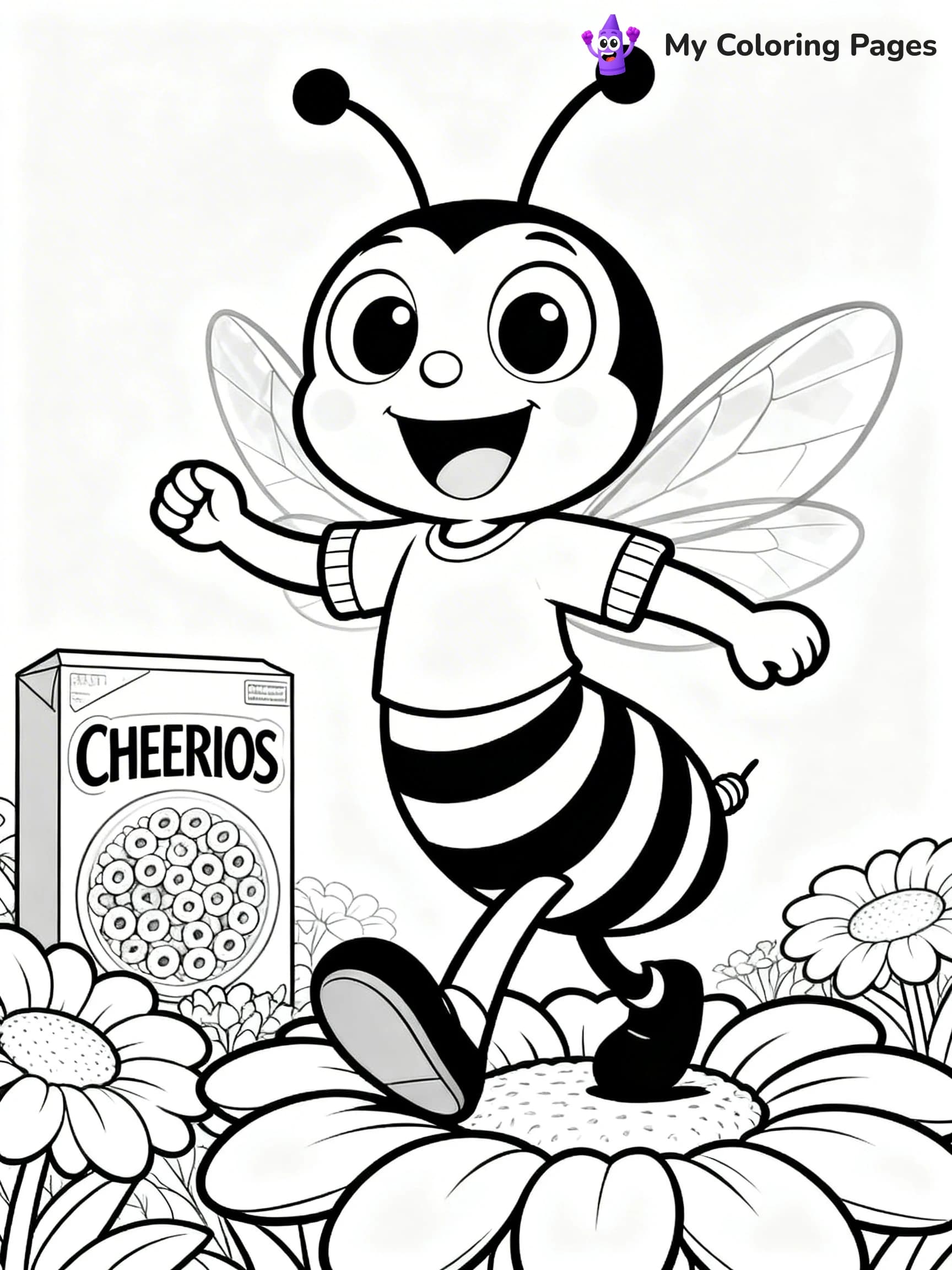 Cereal Coloring Pages - 6