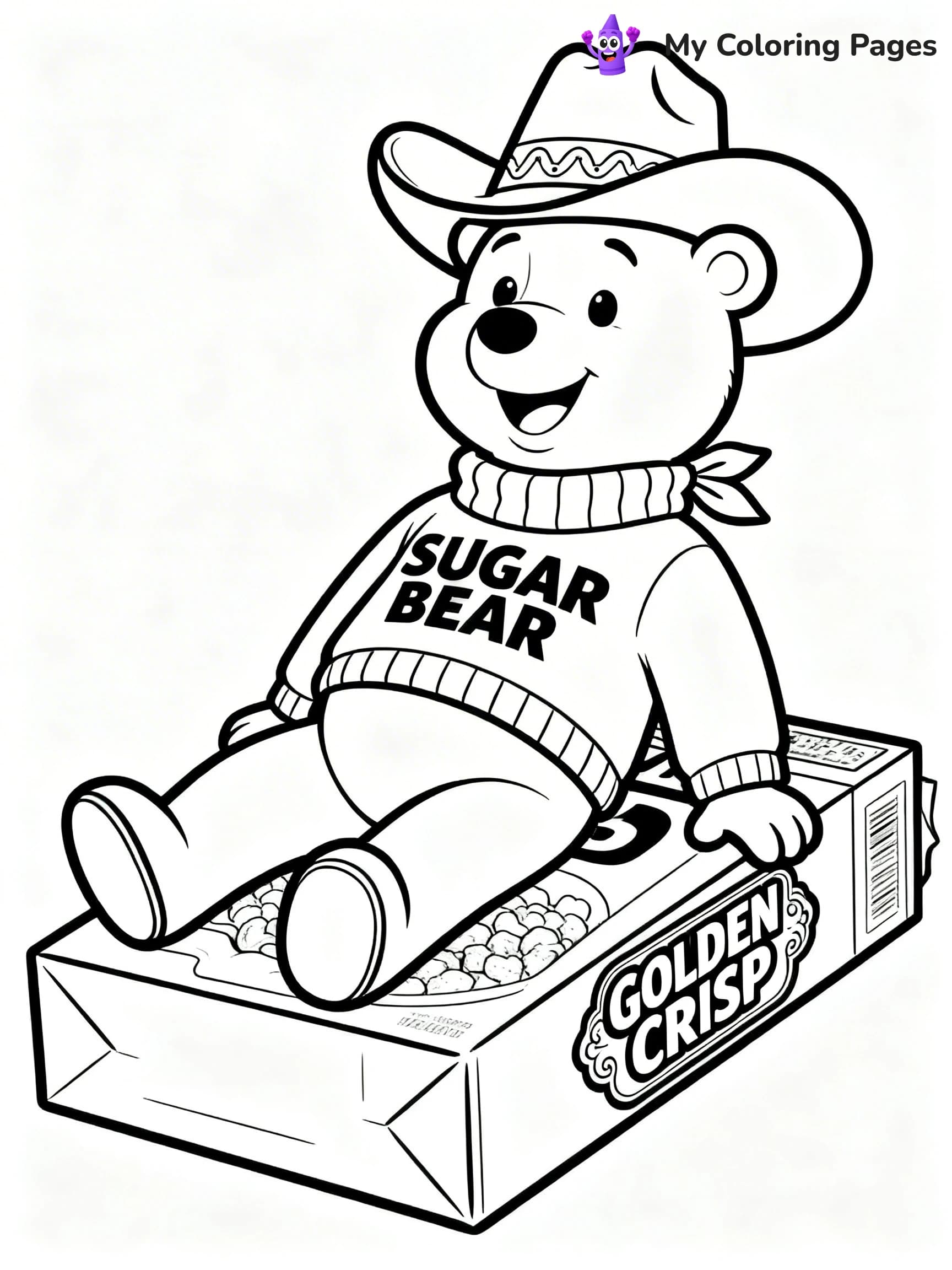 Cereal Coloring Pages - 1