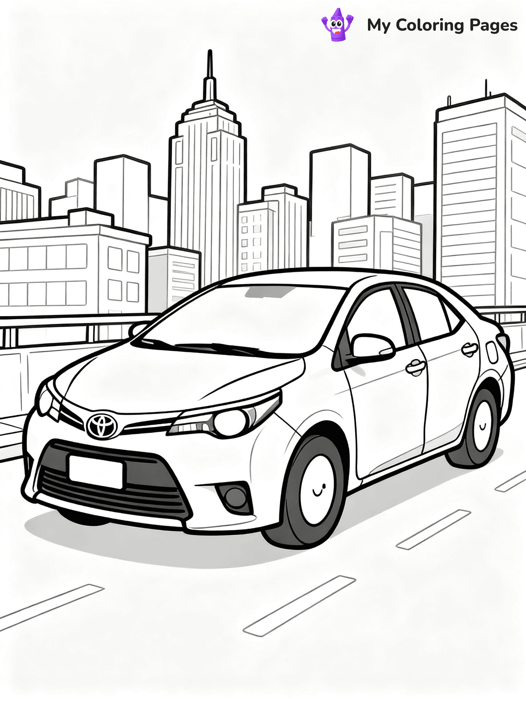 Toyota Coloring Pages - 30