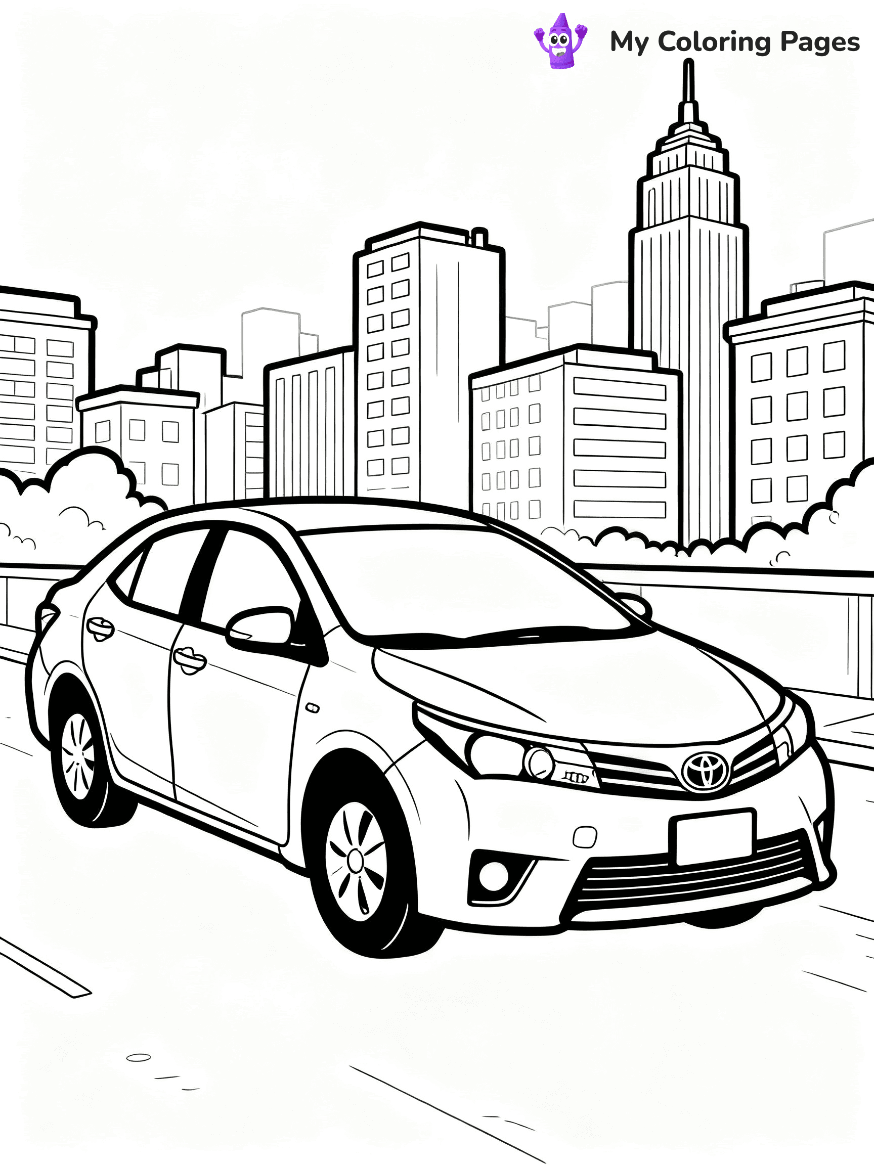 Toyota Coloring Pages - 29