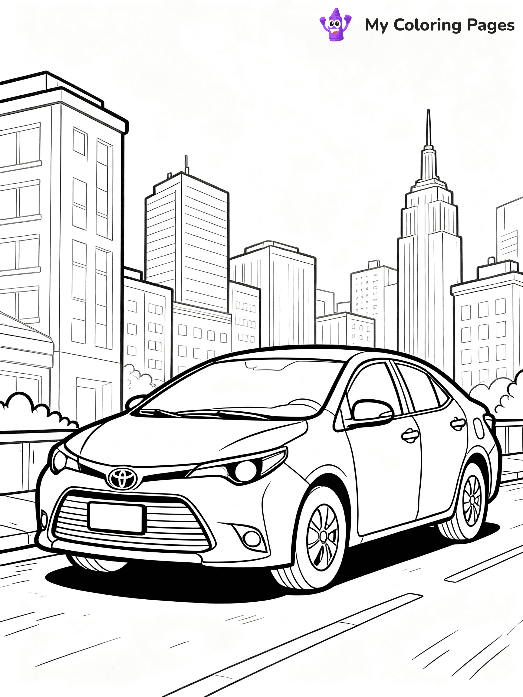 Toyota Coloring Pages - 28