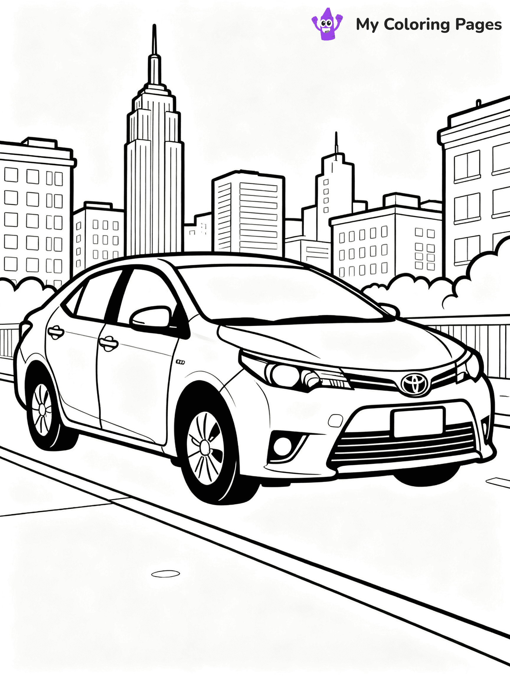Toyota Coloring Pages - 27