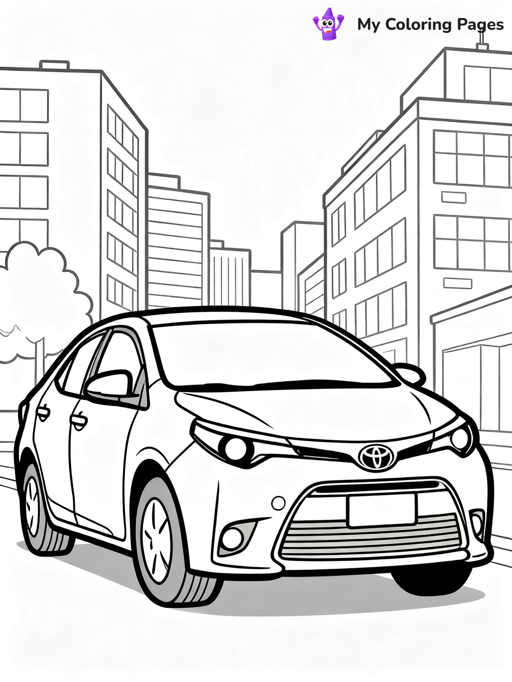 Toyota Coloring Pages - 26