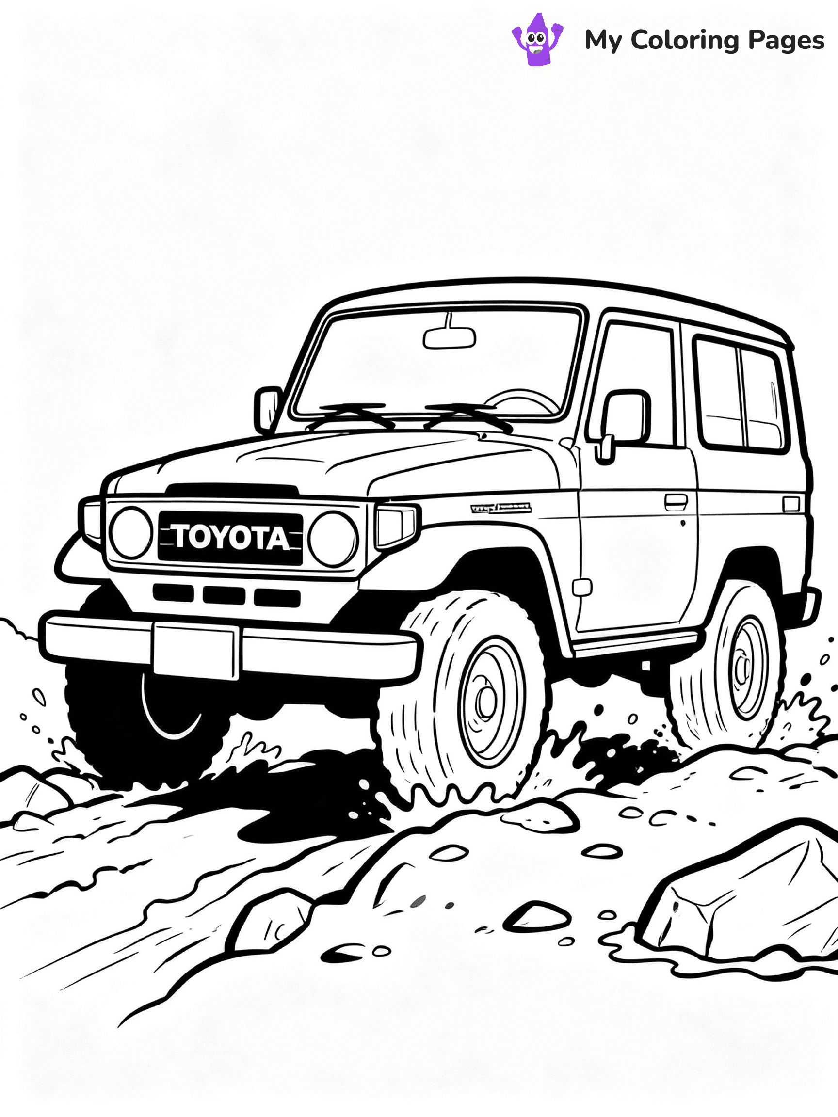 Toyota Coloring Pages - 24