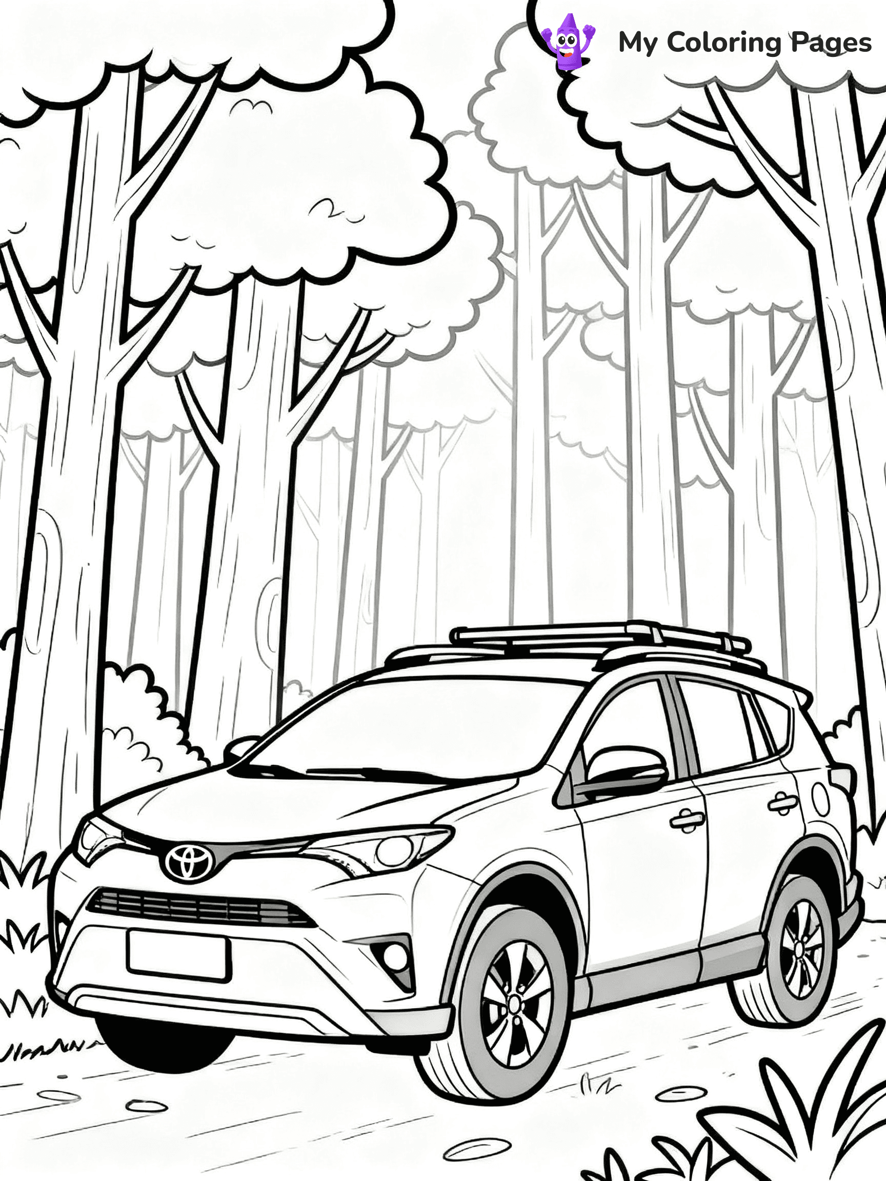 Toyota Coloring Pages - 22