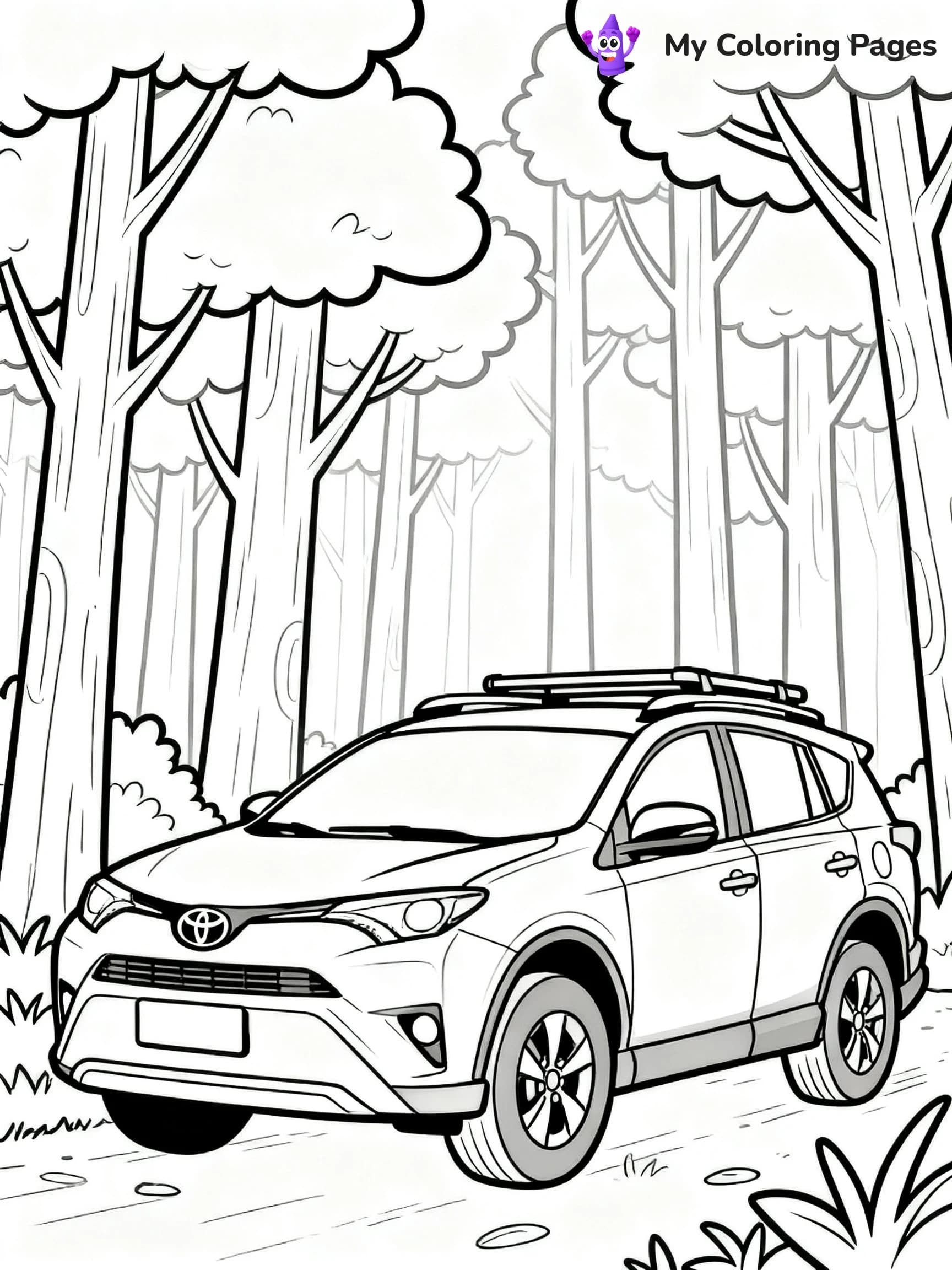 Toyota Coloring Pages - 22
