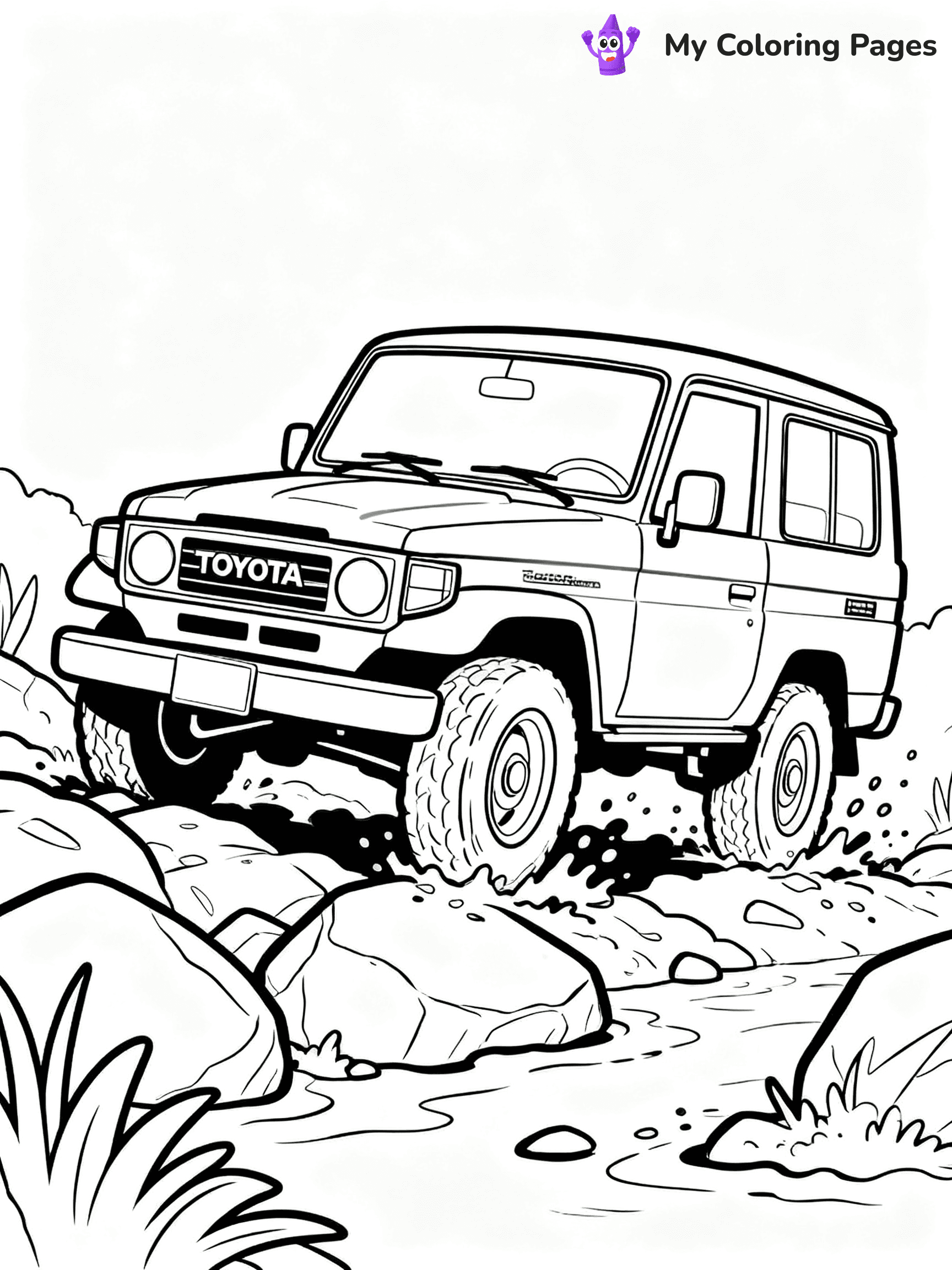 Toyota Coloring Pages - 23