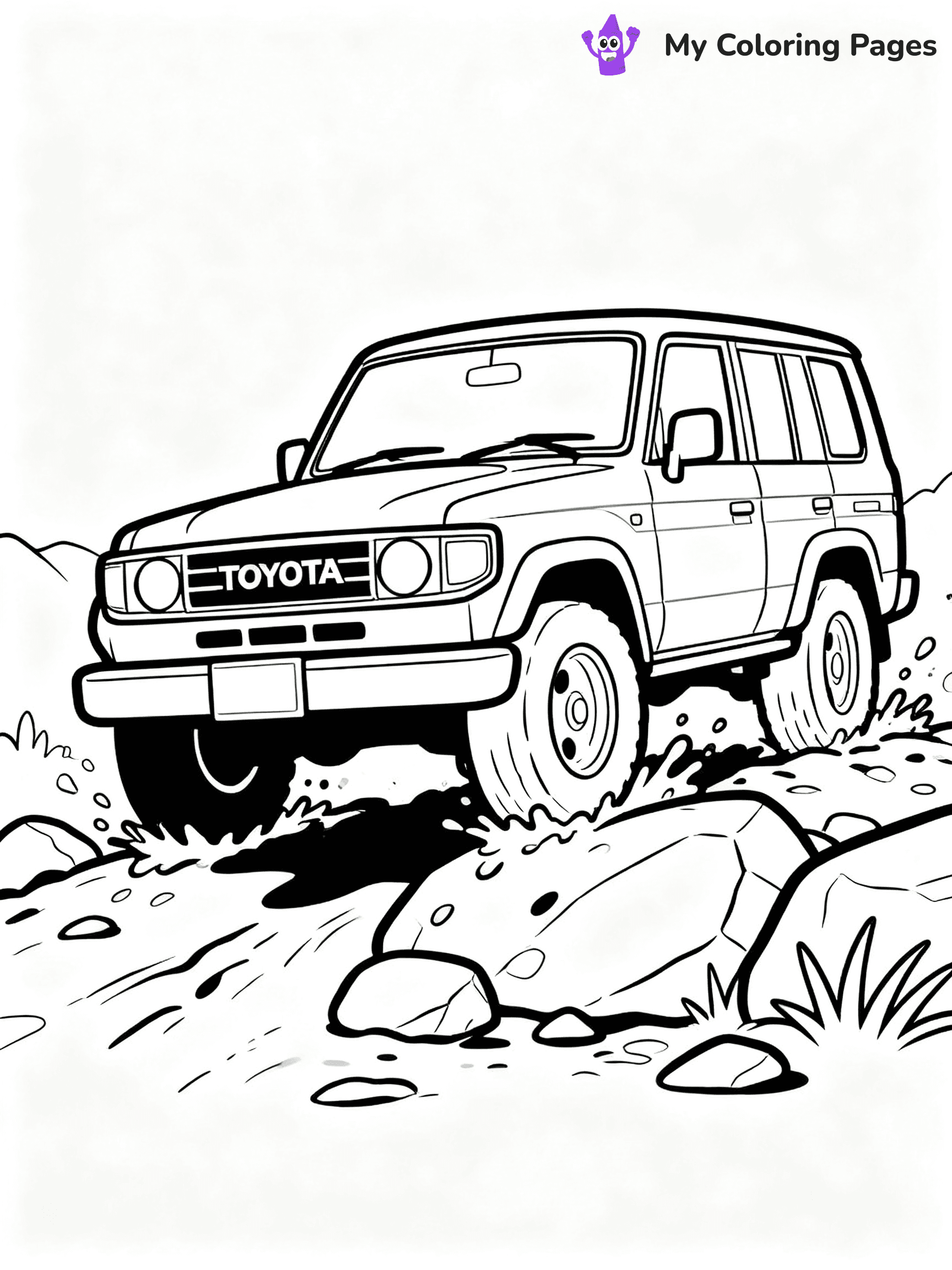 Toyota Coloring Pages - 21