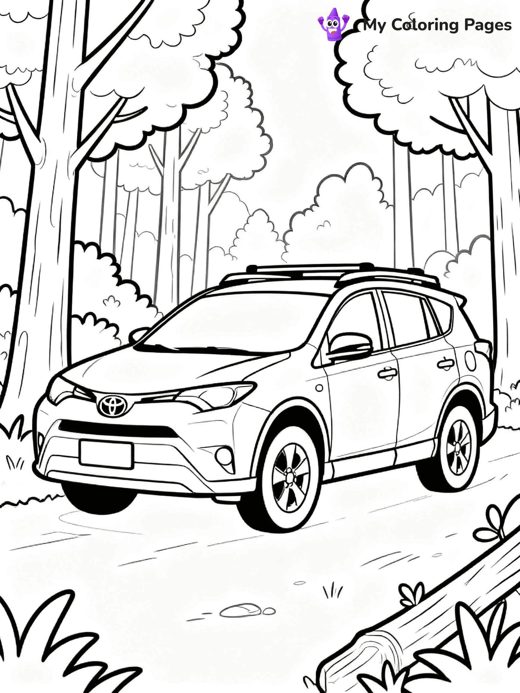 Toyota Coloring Pages - 20