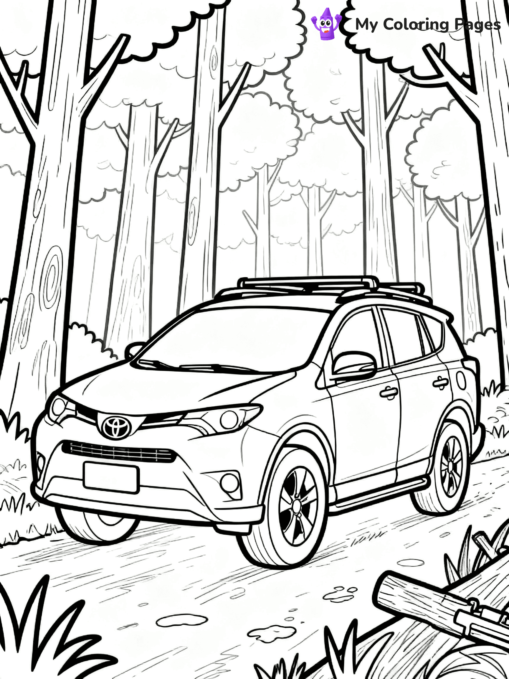 Toyota Coloring Pages - 18