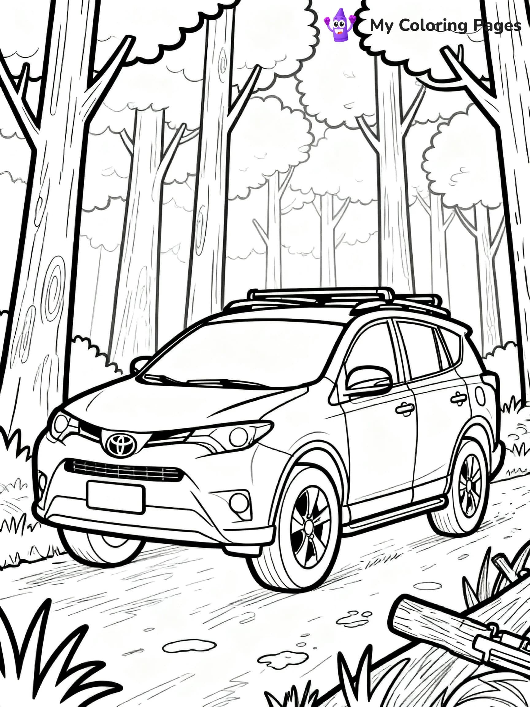 Toyota Coloring Pages - 18
