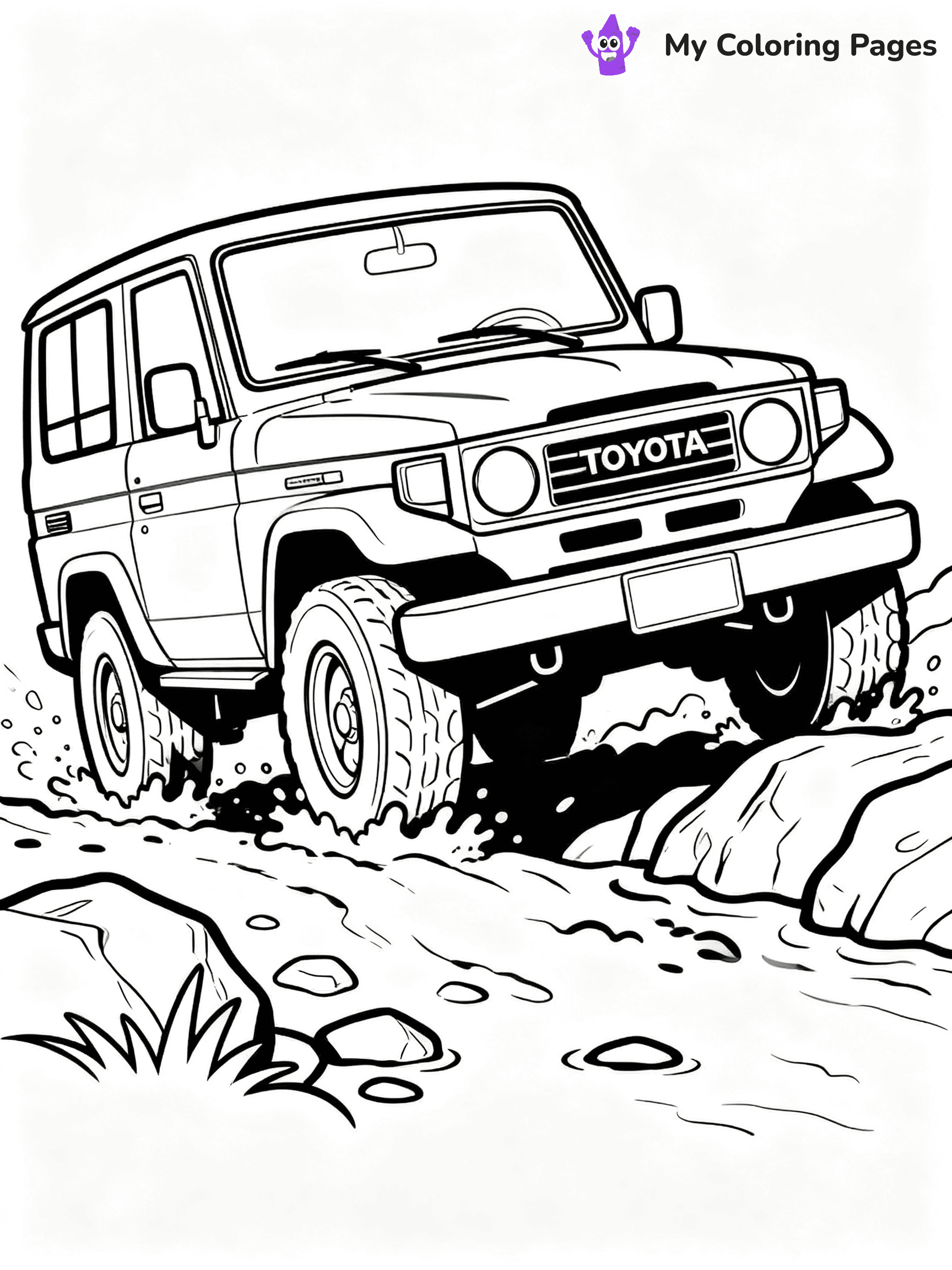 Toyota Coloring Pages - 17