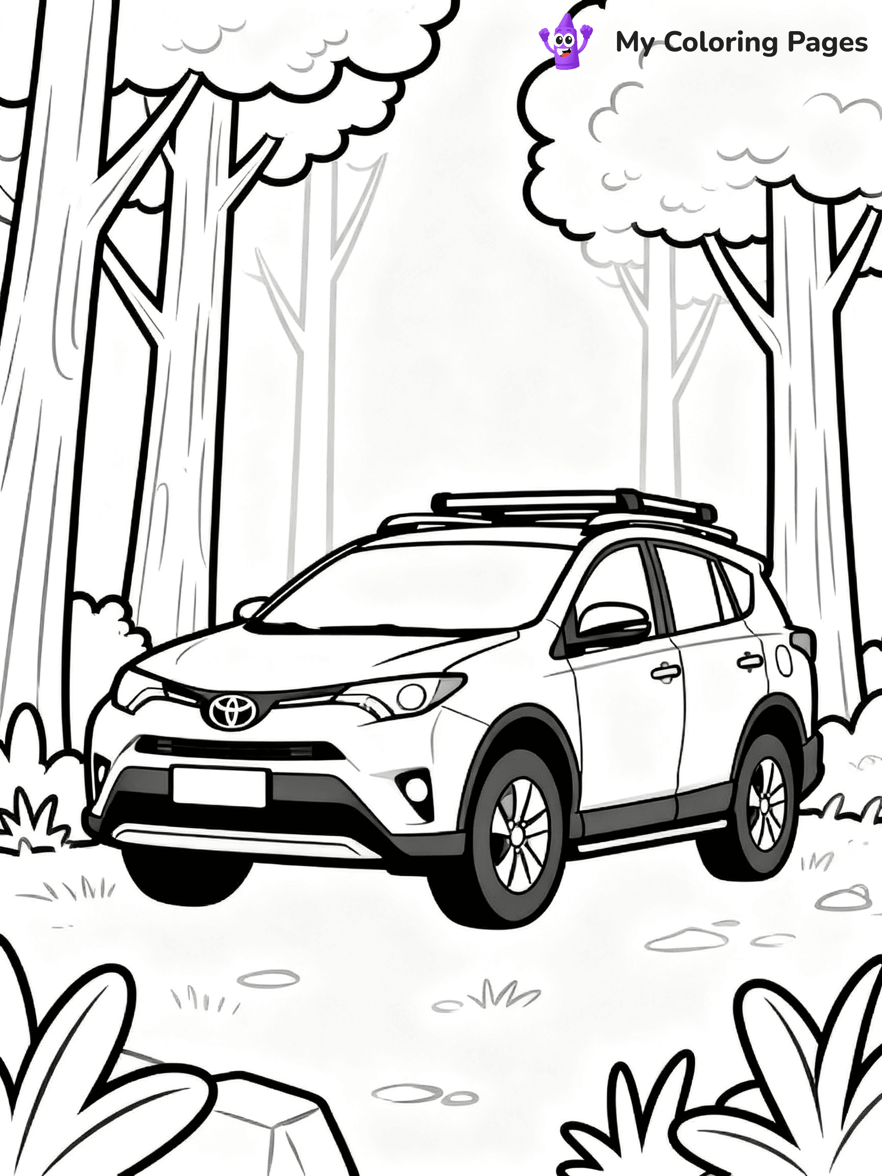 Toyota Coloring Pages - 16