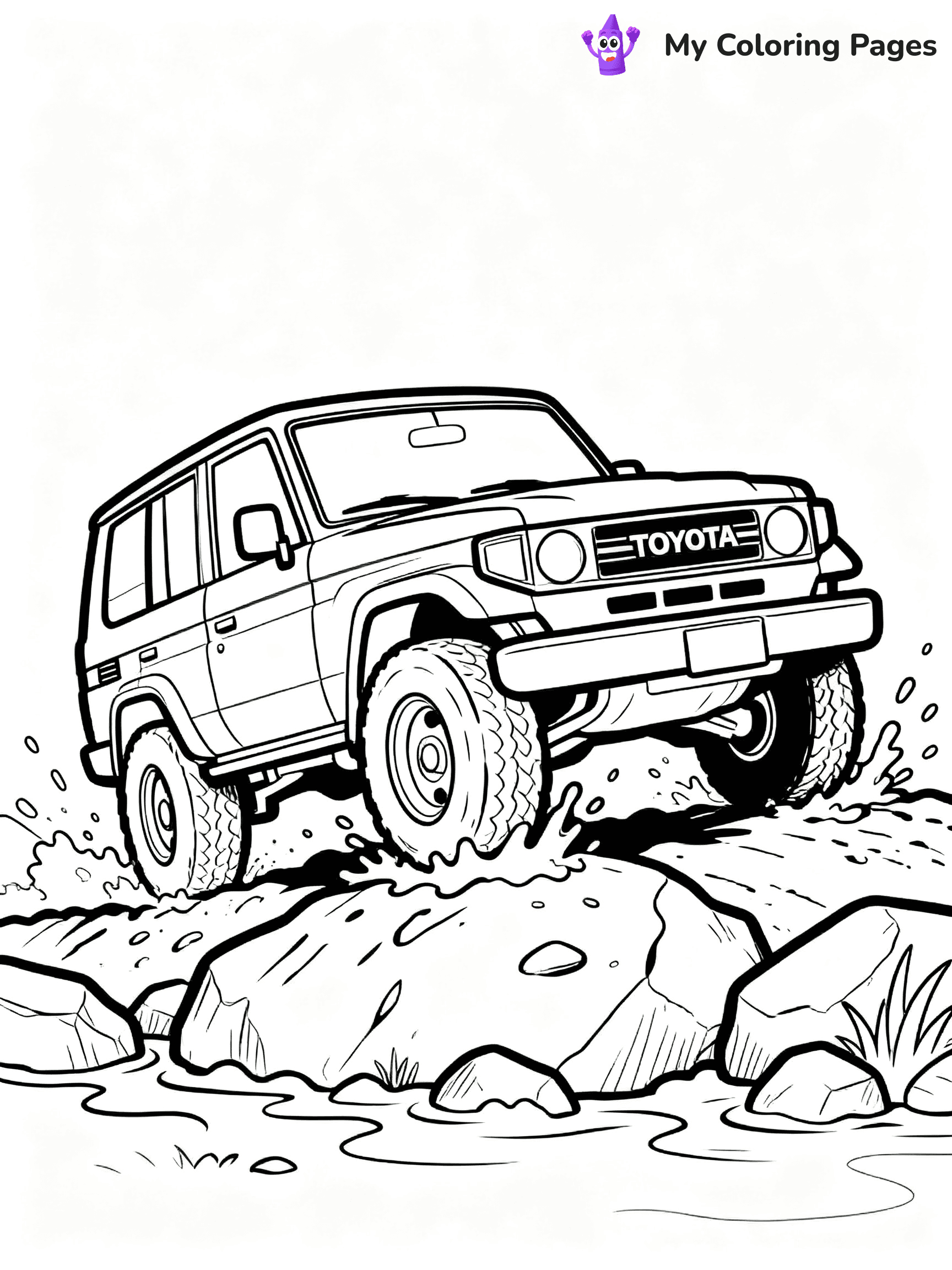 Toyota Coloring Pages - 15