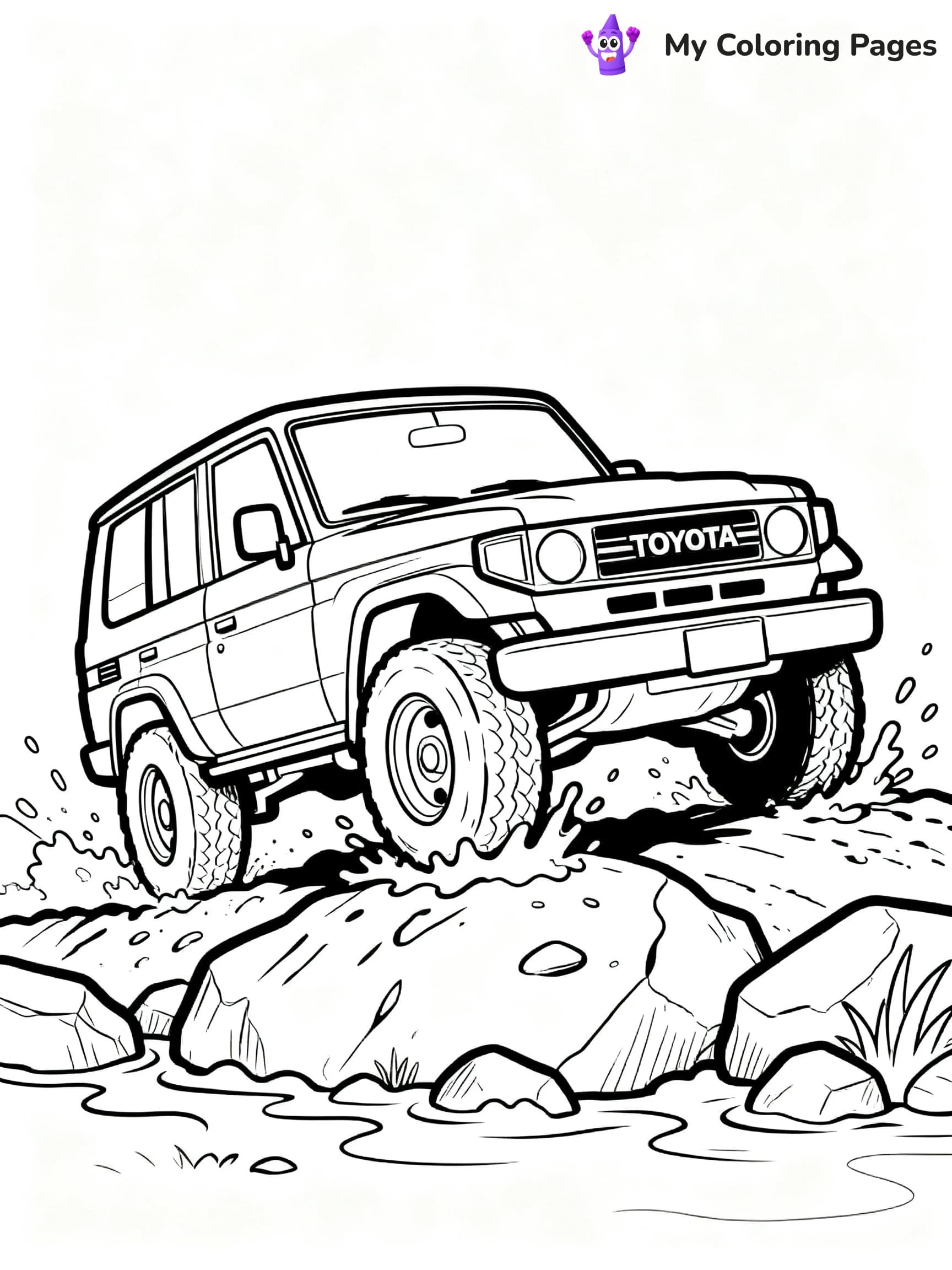 Toyota Coloring Pages - 15