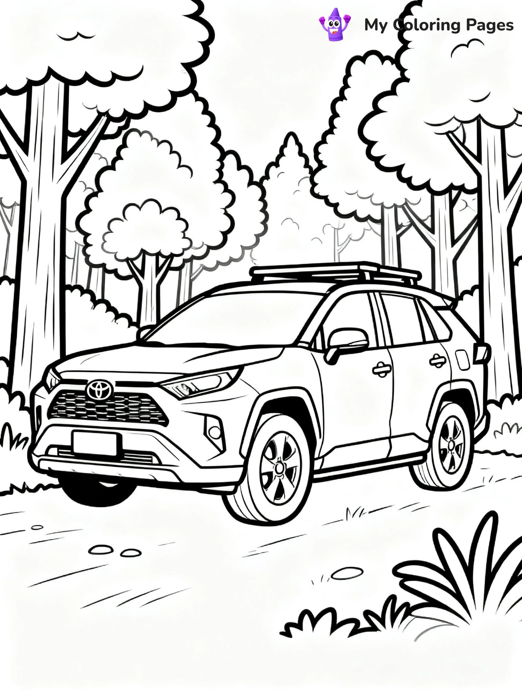 Toyota Coloring Pages - 13