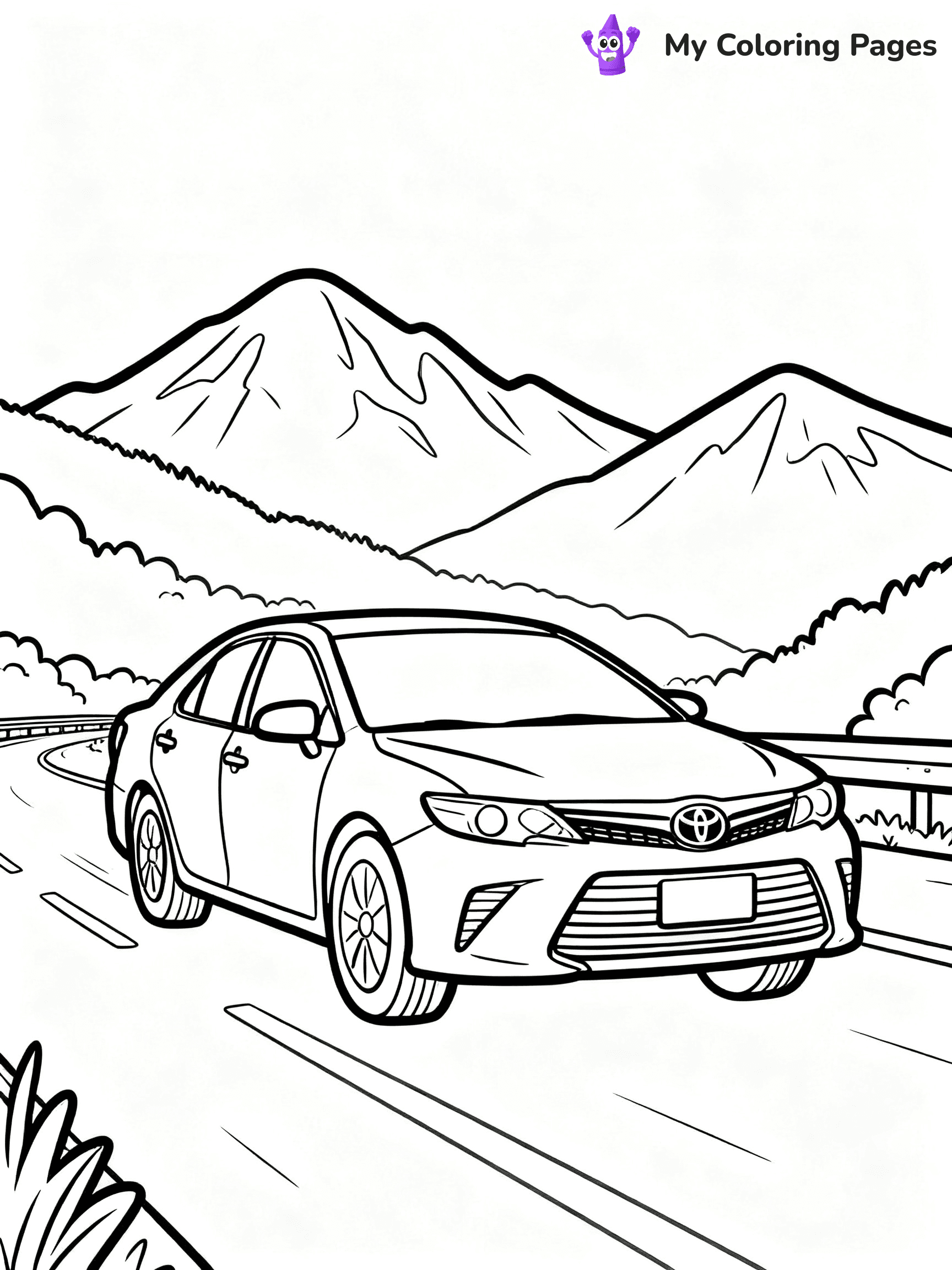 Toyota Coloring Pages - 11