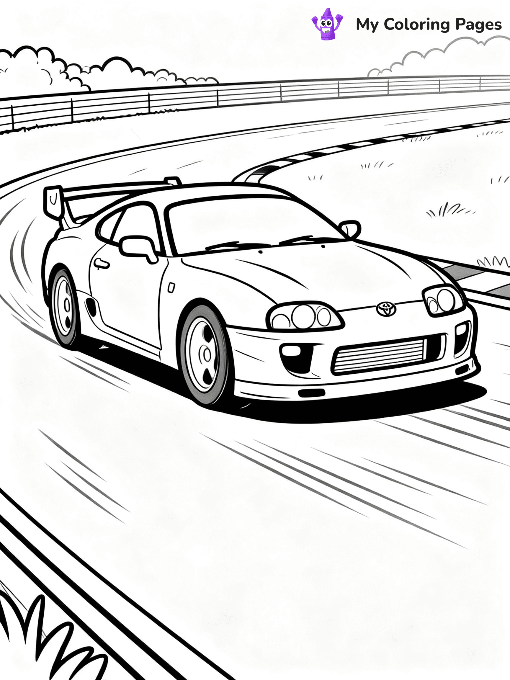 Toyota Coloring Pages - 2