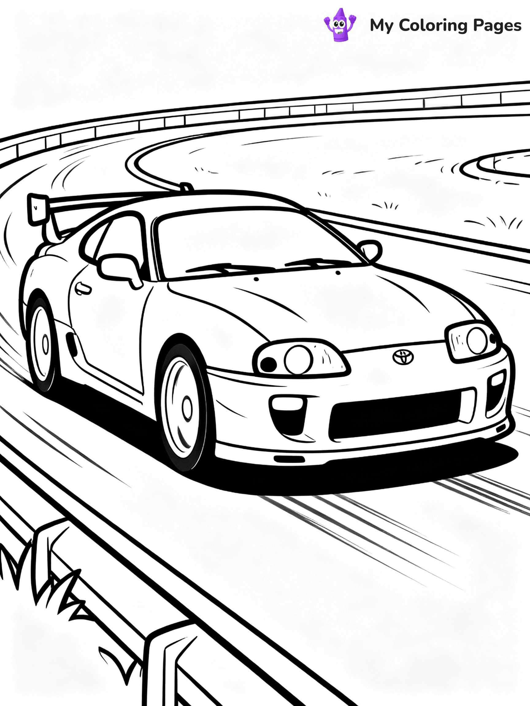 Toyota Coloring Pages - 1
