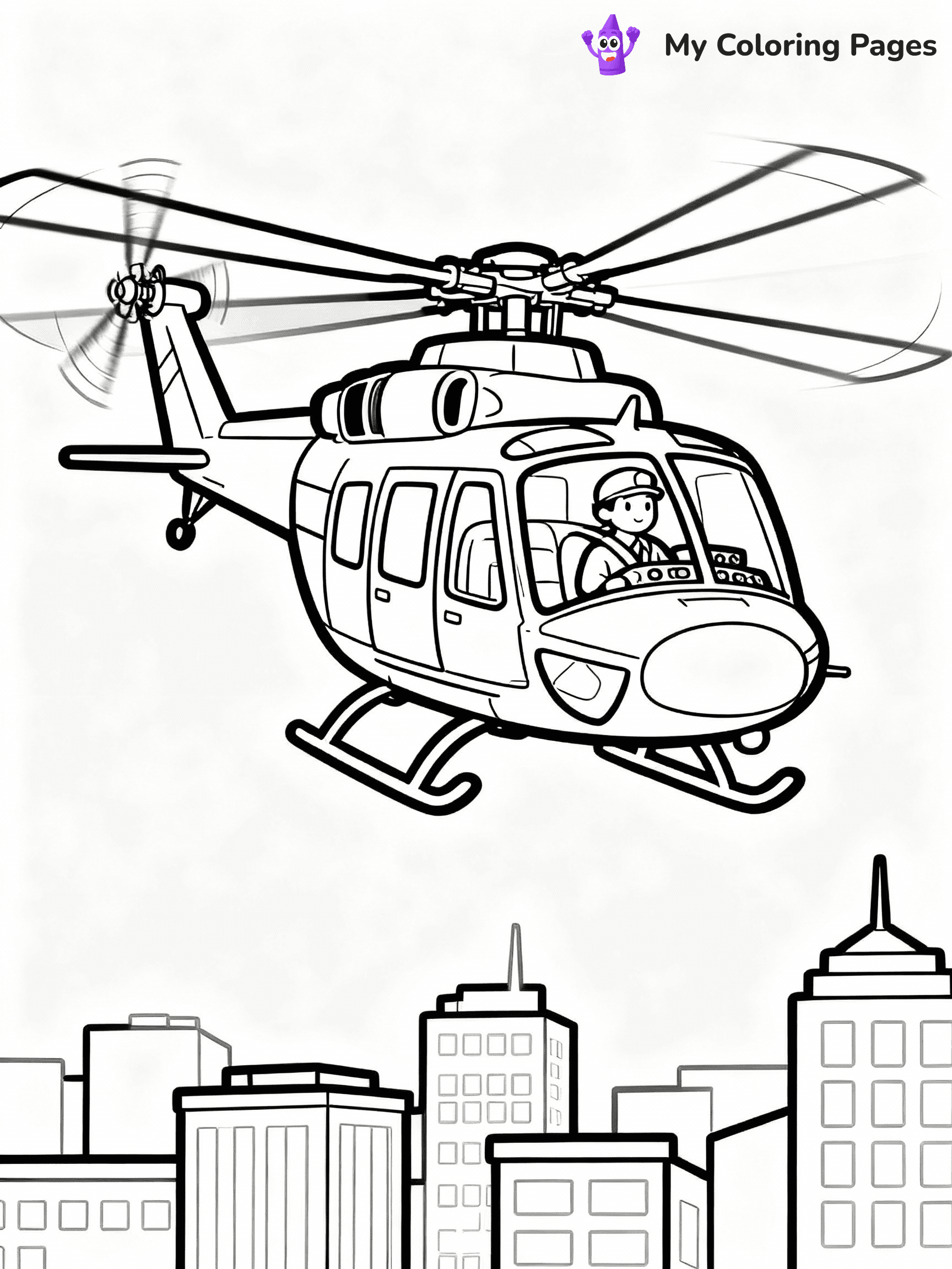 Police Coloring Pages - 55