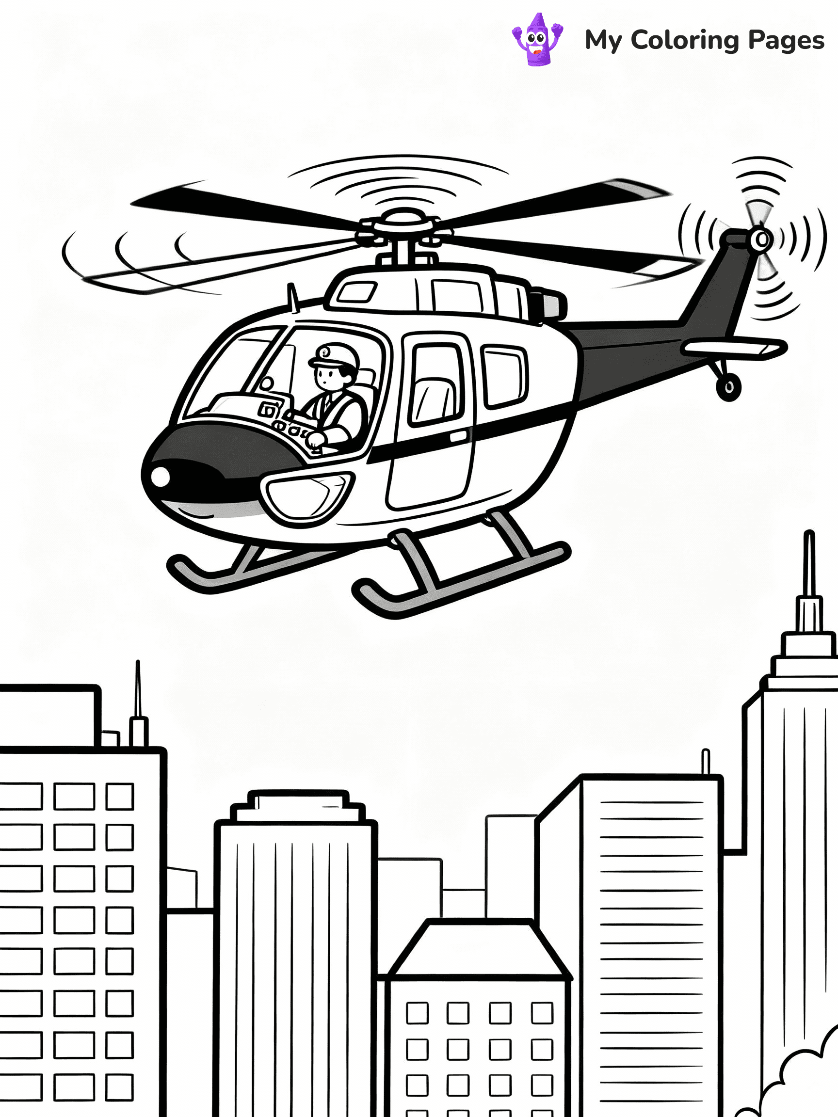 Police Coloring Pages - 54