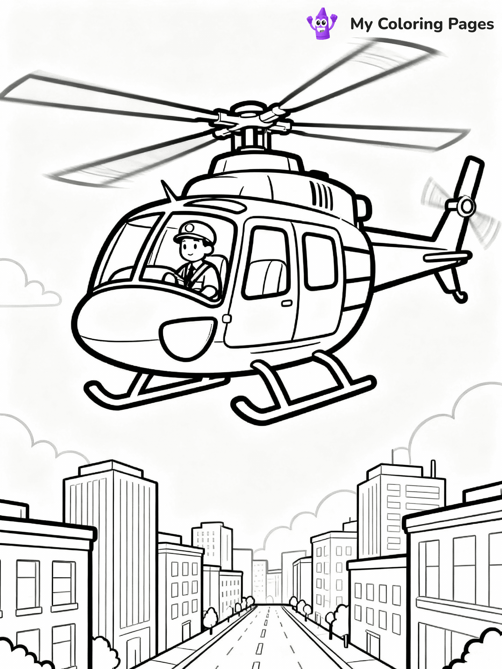 Police Coloring Pages - 52