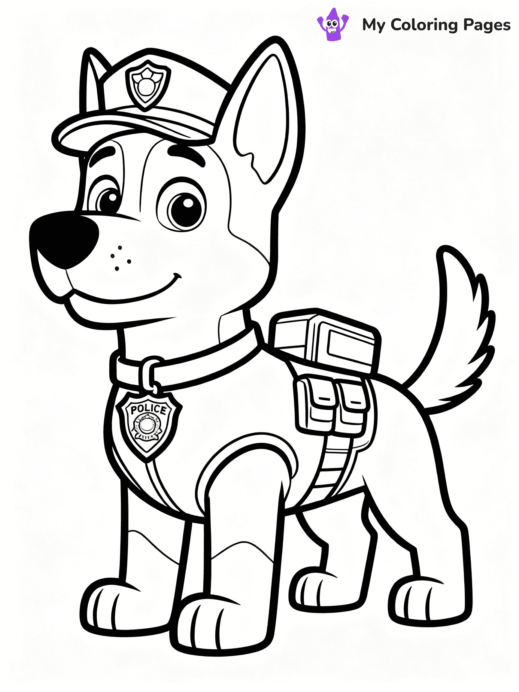 Police Coloring Pages - 50