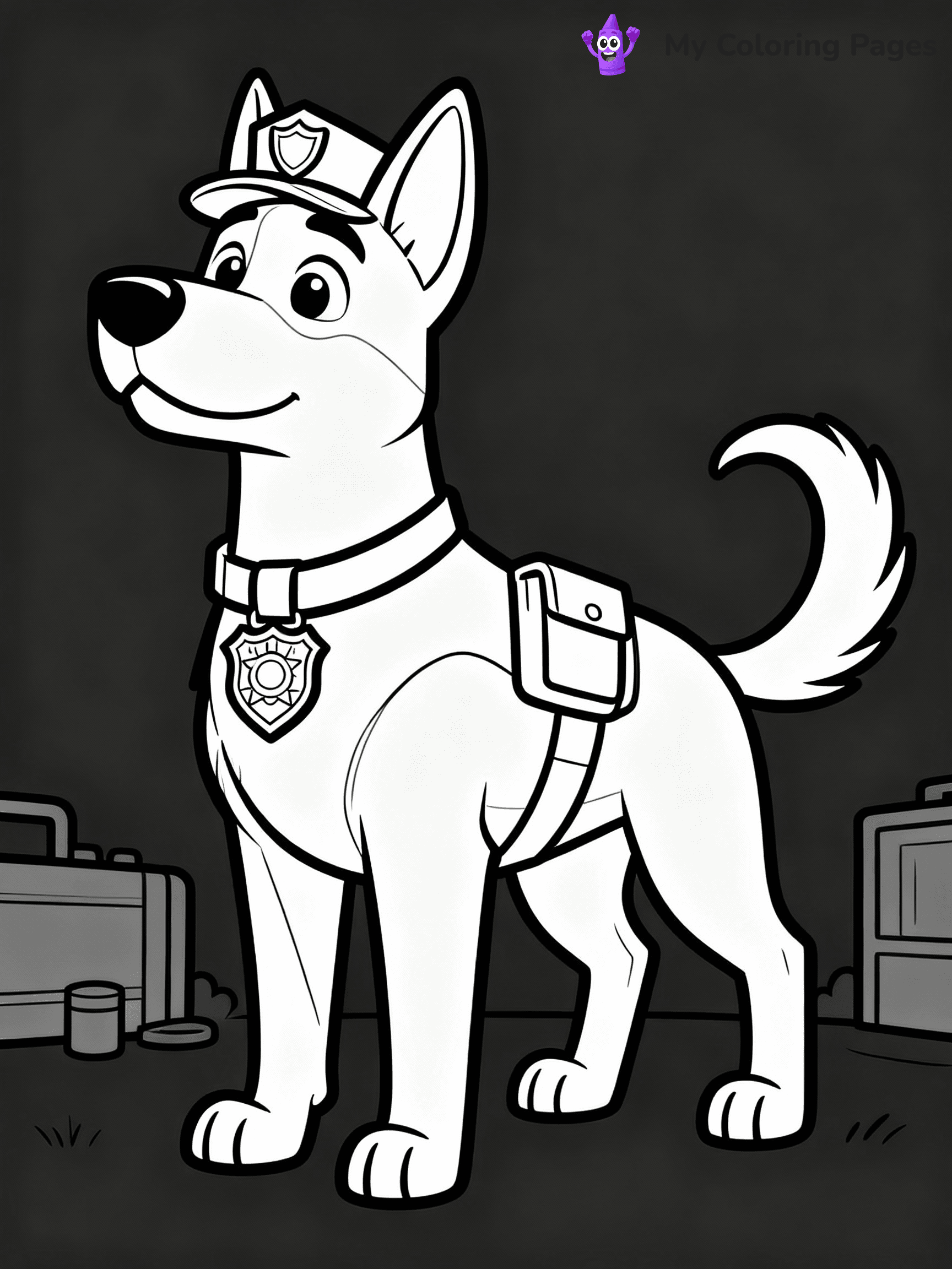 Police Coloring Pages - 47