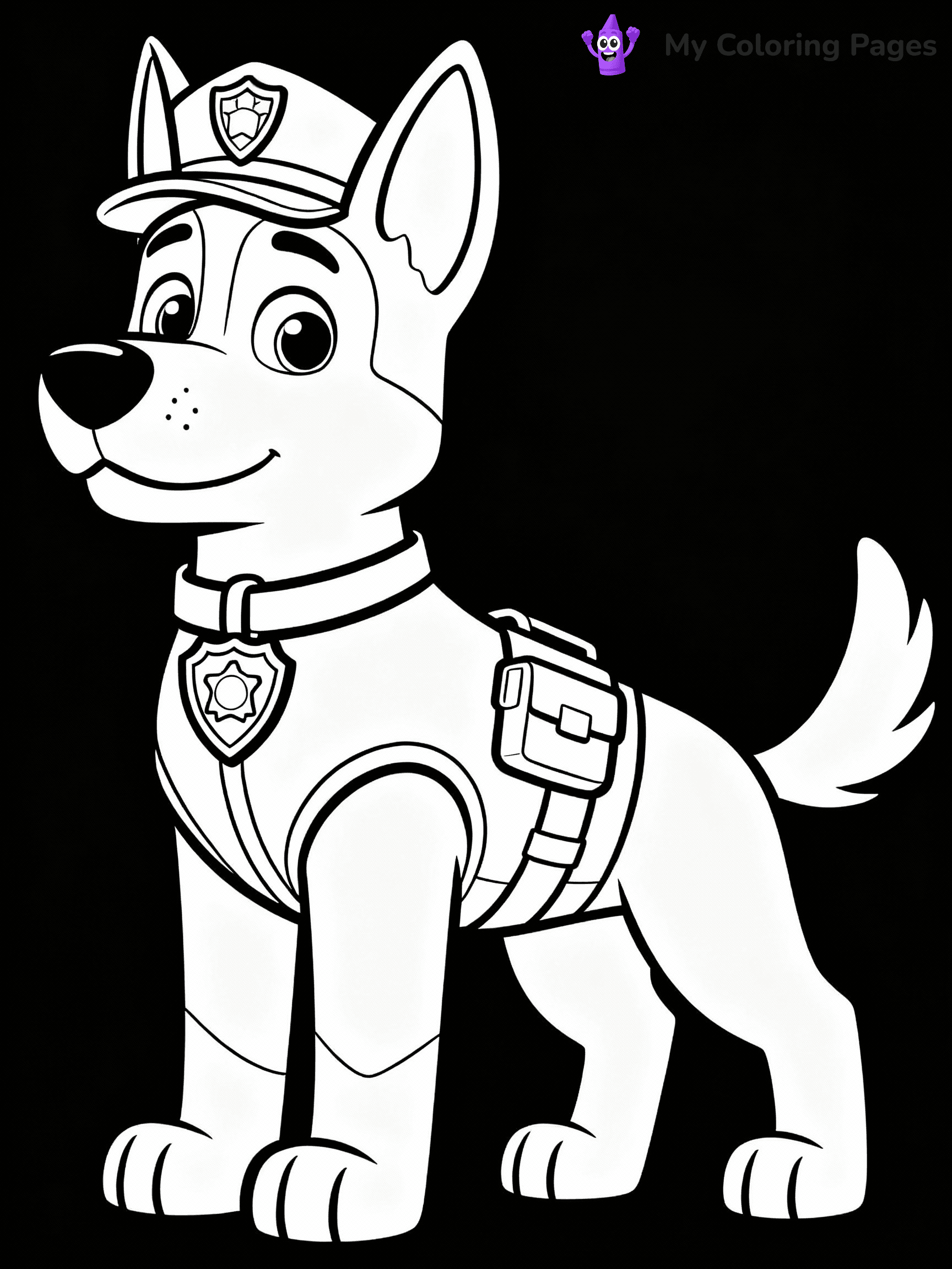 Police Coloring Pages - 46