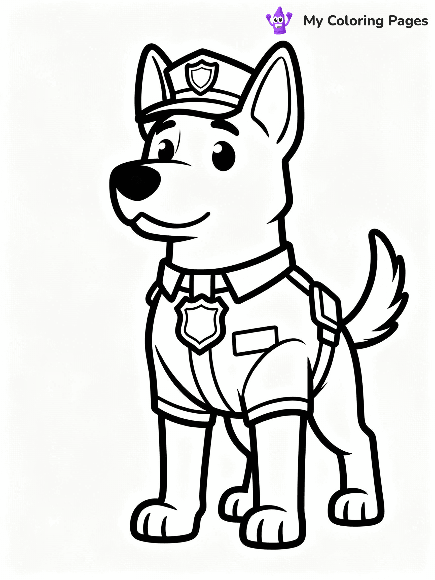 Police Coloring Pages - 45