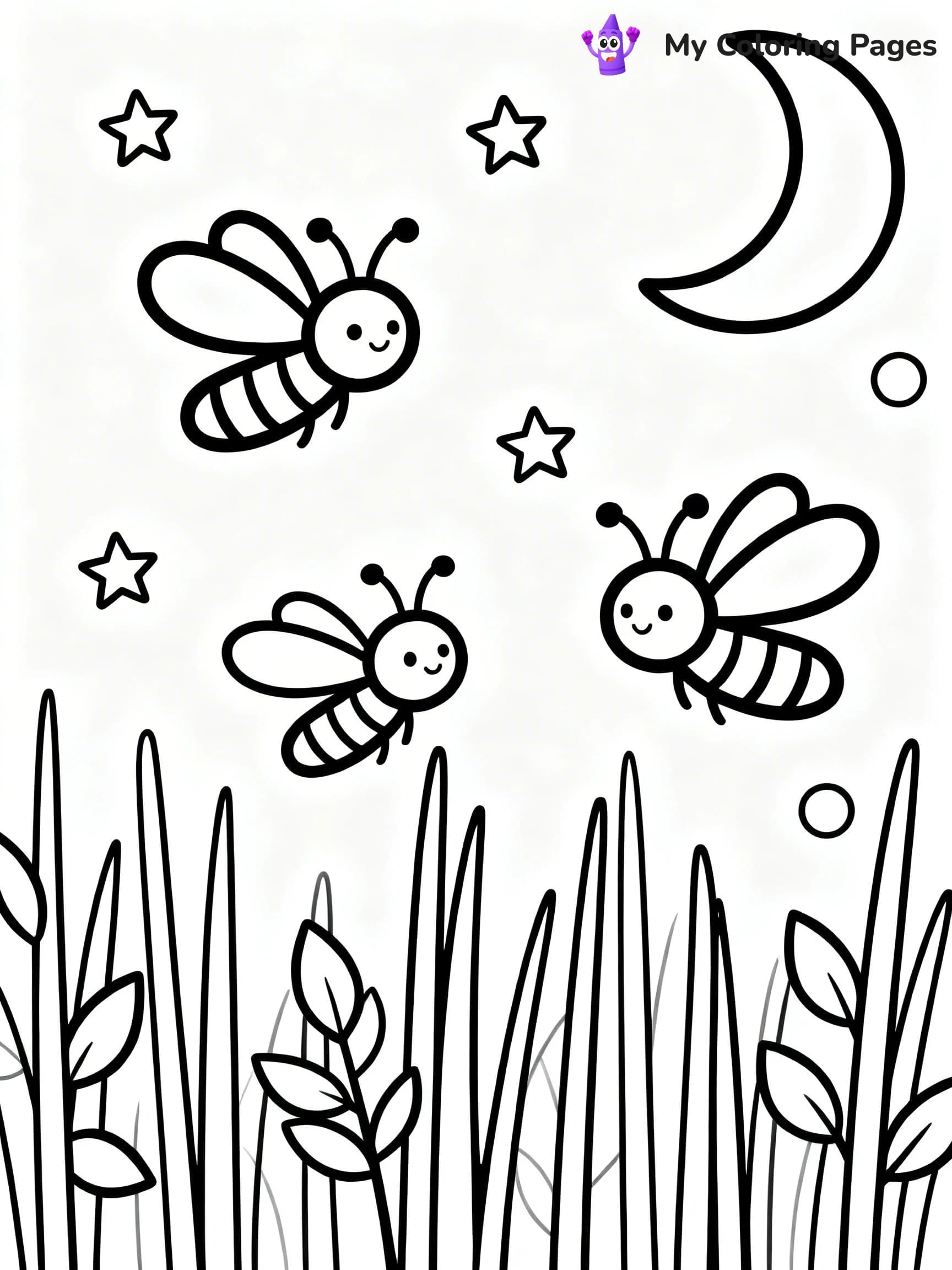 Firefly Coloring Pages - 23